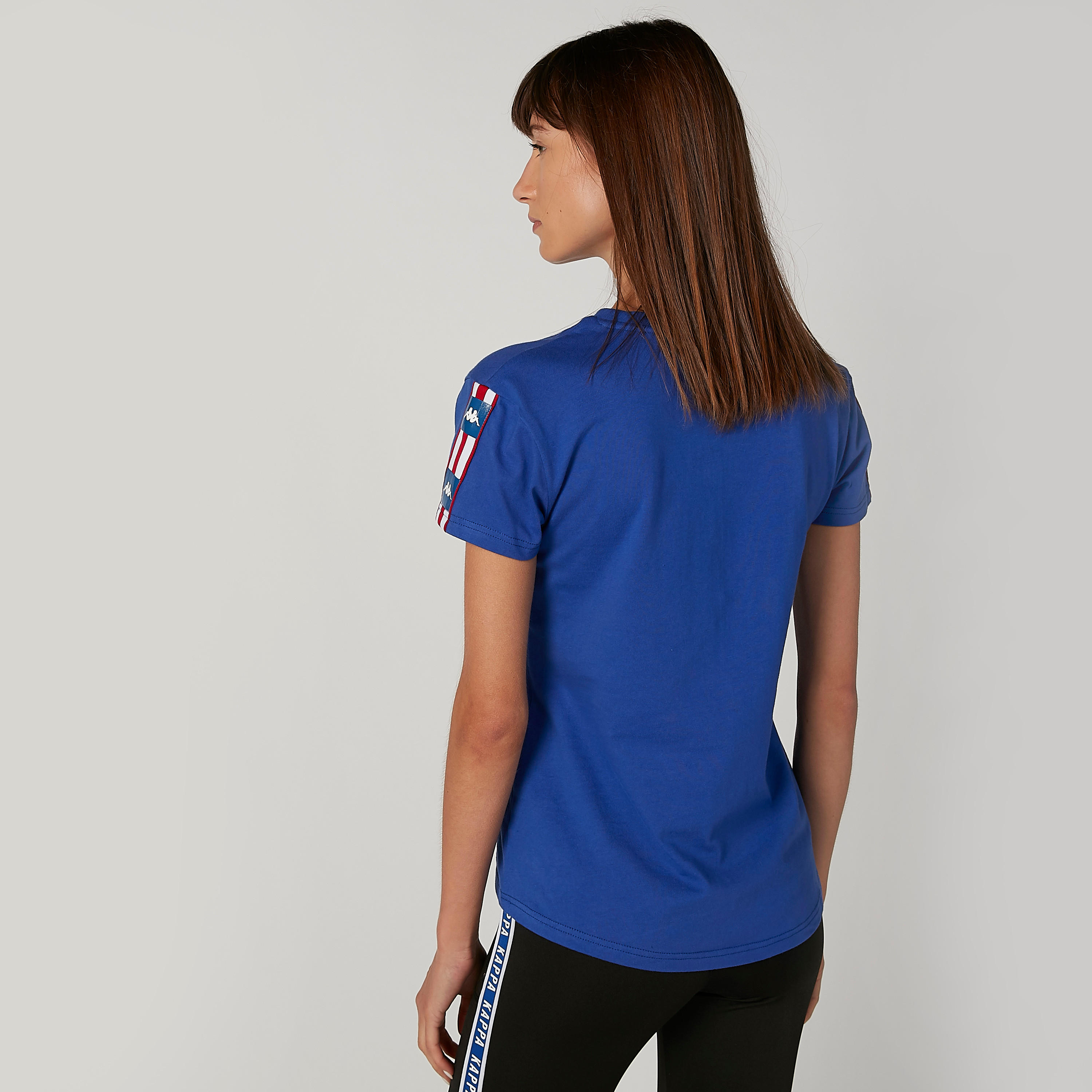 تيشيرت بياقة مستديرة وأكمام قصيرة وطبعات من كابا-women-clothing-sportswearandactivewear-tshirtsandvests-image-3