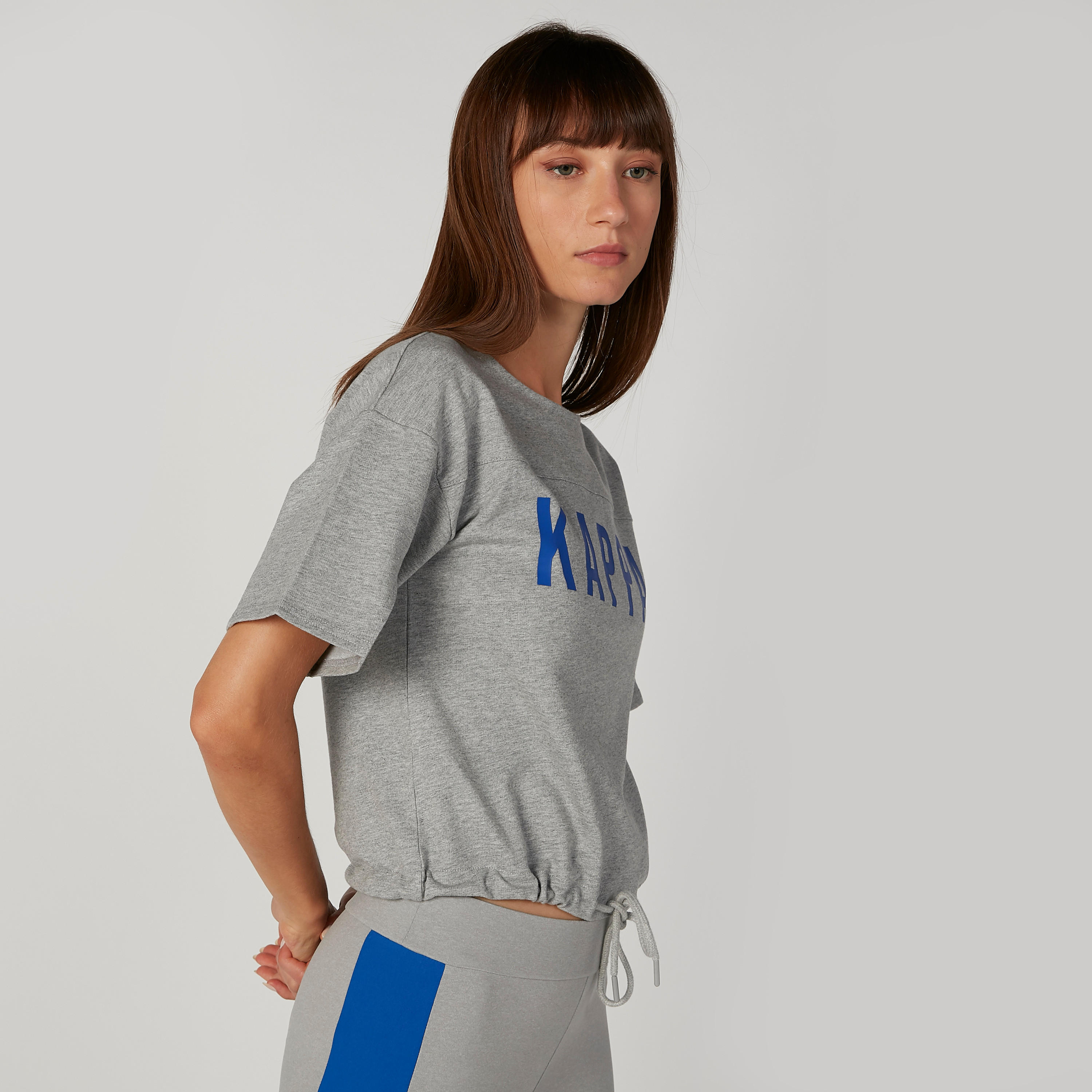 تيشيرت بياقة مستديرة وأكمام قصيرة وطبعات من كابا-women-clothing-sportswearandactivewear-tshirtsandvests-image-3