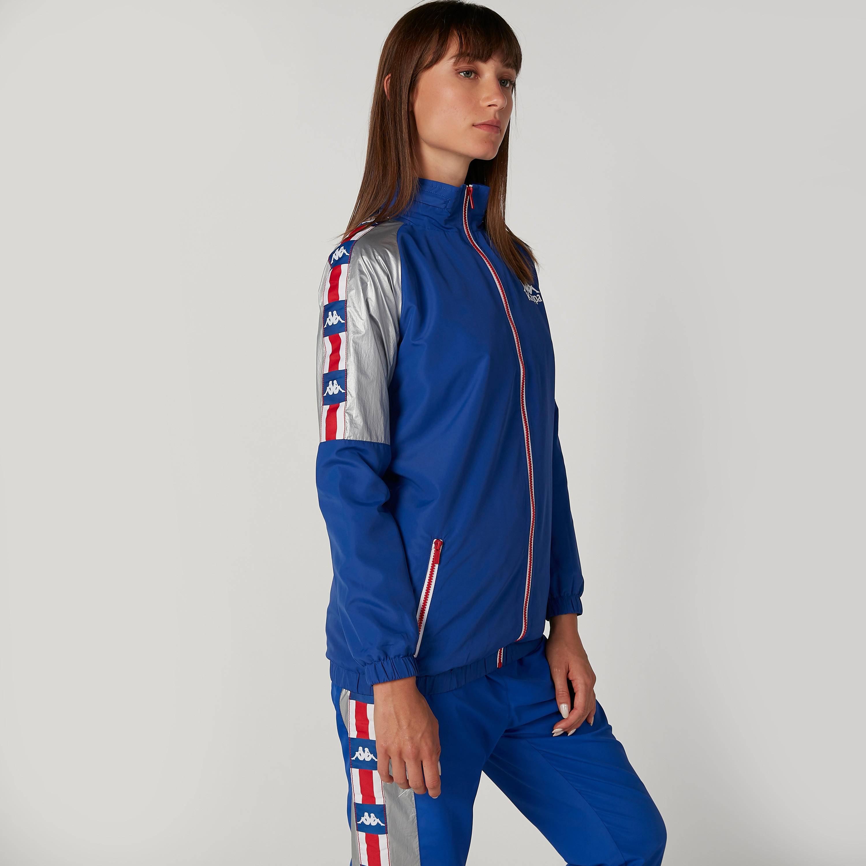 جاكيت مستدام بأكمام طويلة وجيوب وطبعات من كابا-women-clothing-sportswearandactivewear-coatsandjackets-jackets-image-3