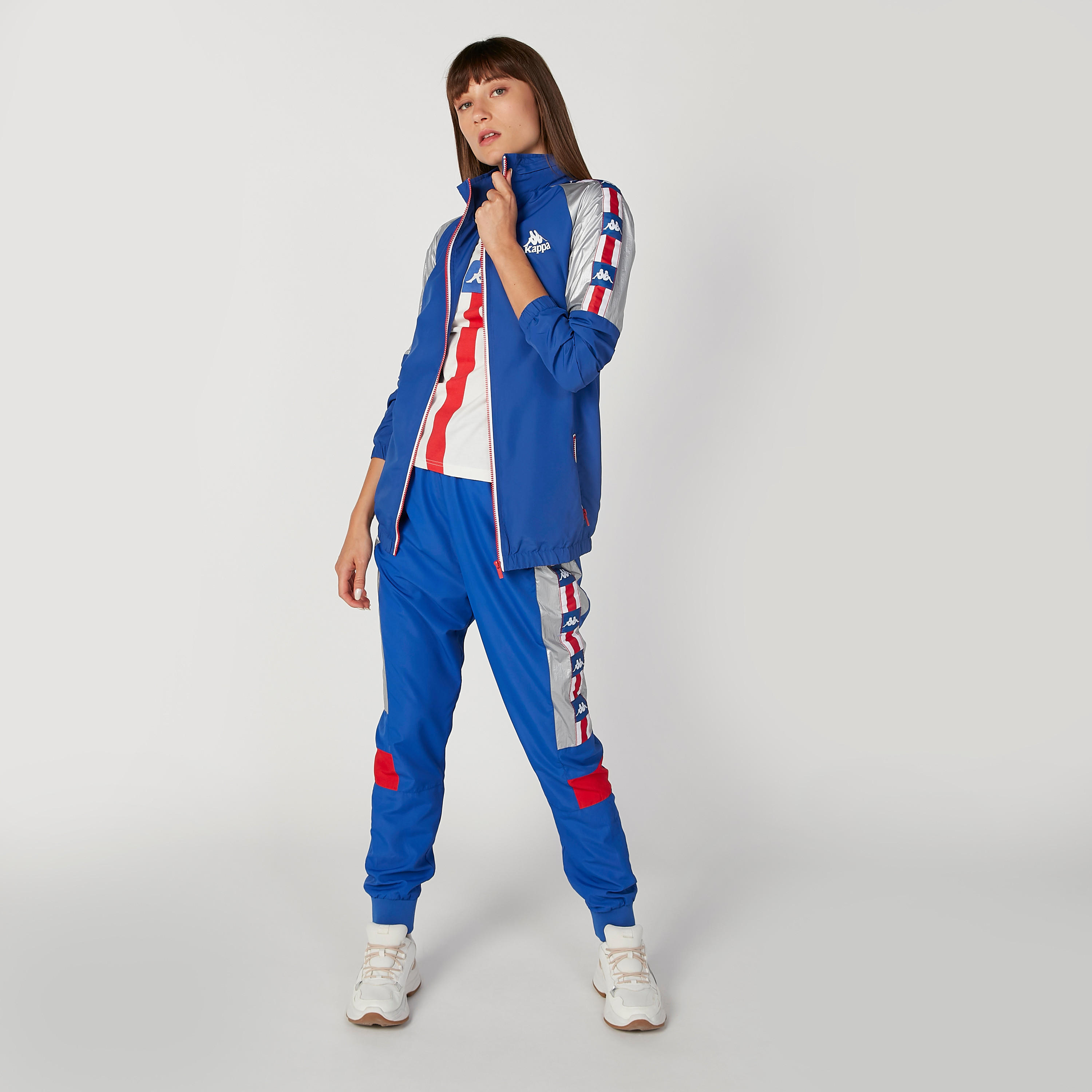 جاكيت مستدام بأكمام طويلة وجيوب وطبعات من كابا-women-clothing-sportswearandactivewear-coatsandjackets-jackets-image-4