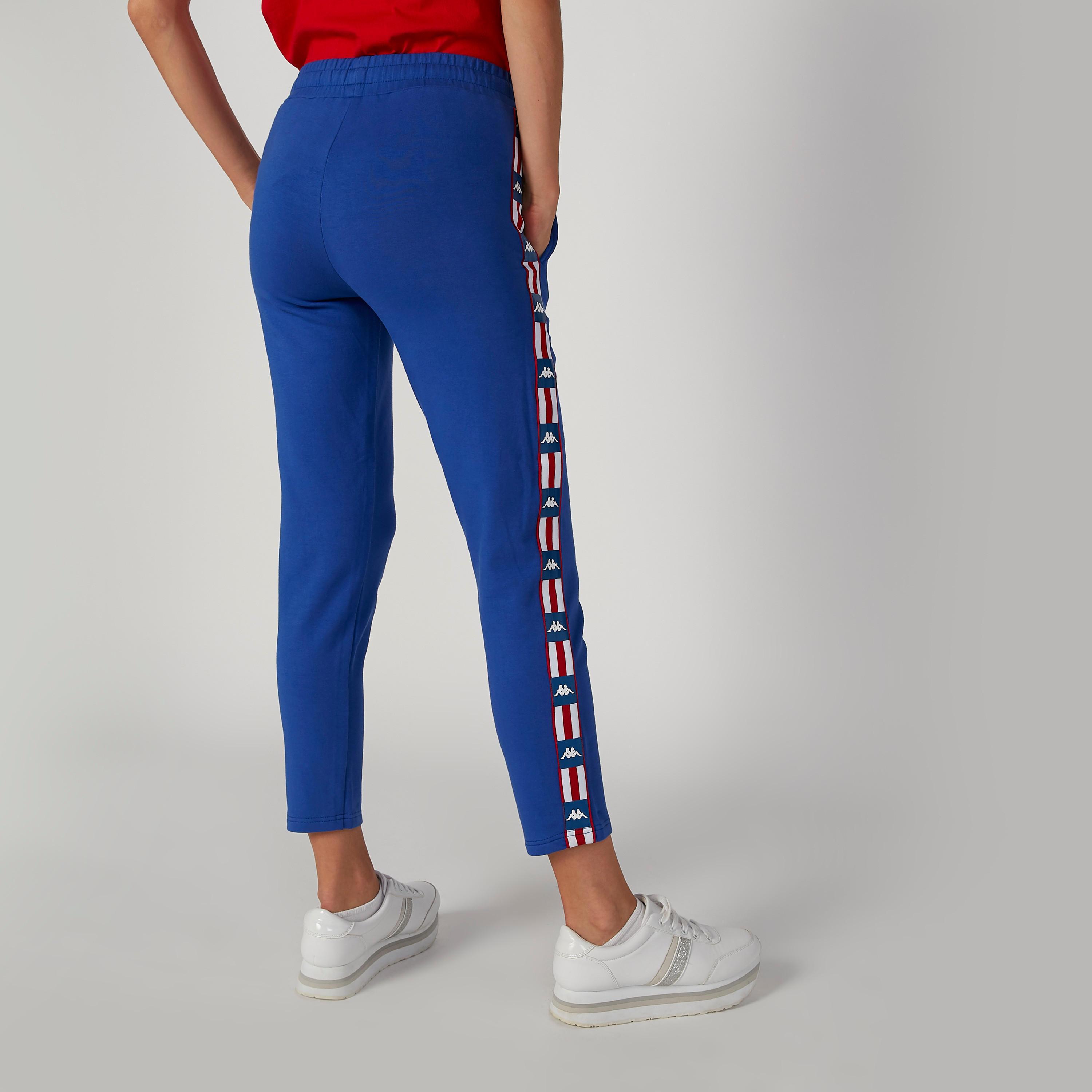 بنطلون قصير مستدام بخصر متوسط الارتفاع وجيوب وطبعات من كابا -women-clothing-bottoms-trousers-image-2