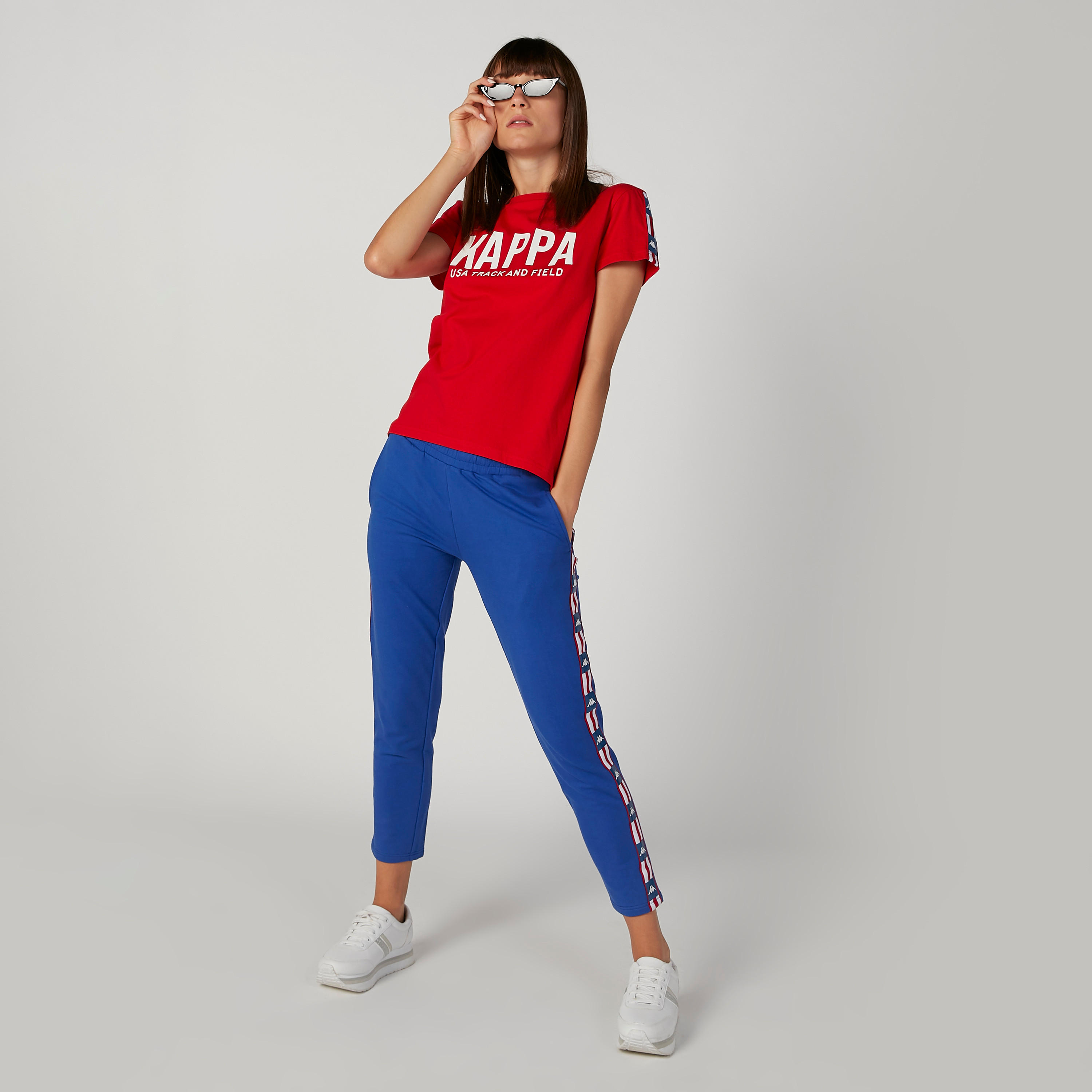 بنطلون قصير مستدام بخصر متوسط الارتفاع وجيوب وطبعات من كابا -women-clothing-bottoms-trousers-image-4