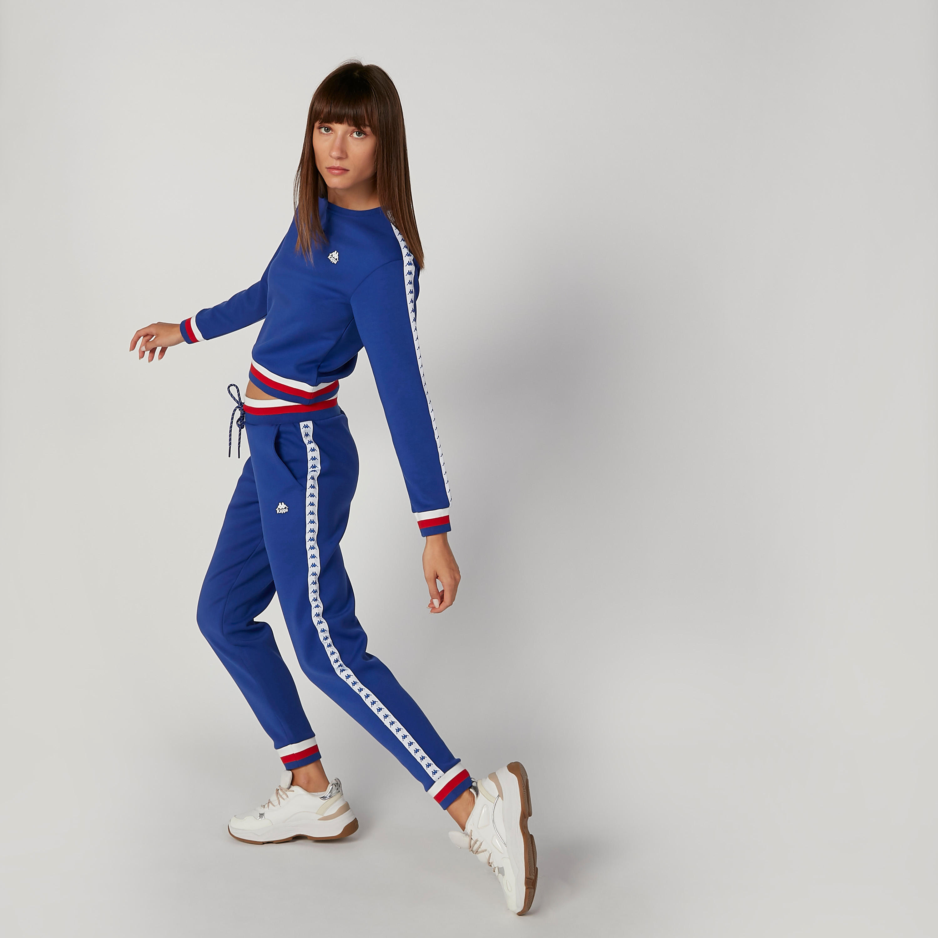 Kappa Printed Mid Waist Jog Pants with Elasticised Waistband-women-clothing-bottoms-joggers-image-4