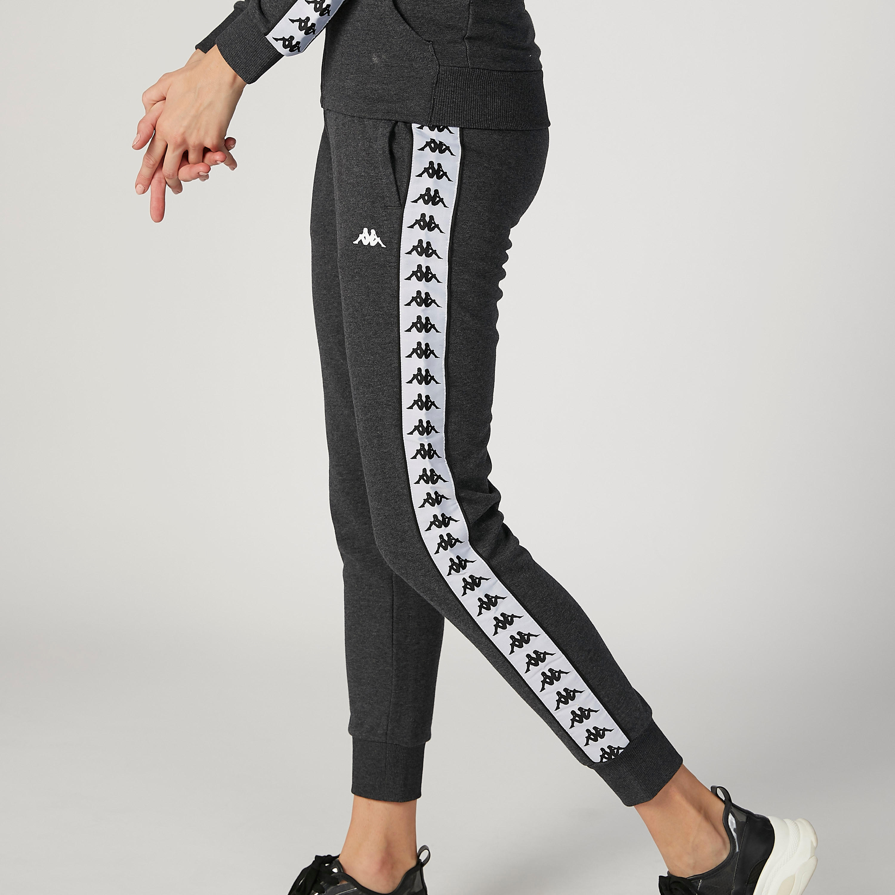 Kappa Printed Jog Pants with Pocket Detail and Elasticised Waistband-women-clothing-sportswearandactivewear-trackpantsandtracksuits-image-10