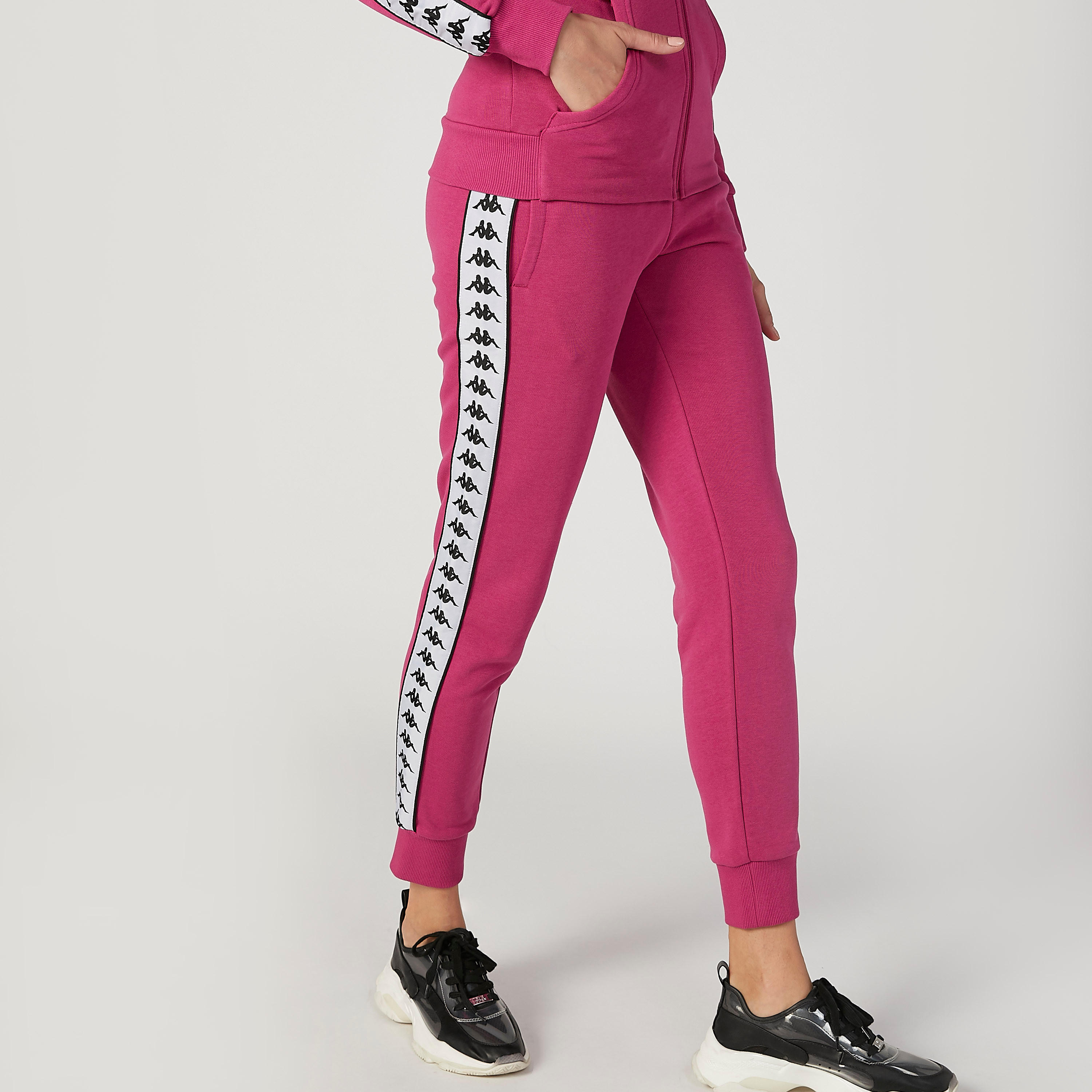 Kappa Printed Jog Pants with Pocket Detail and Elasticised Waistband-women-clothing-sportswearandactivewear-trackpantsandtracksuits-image-20