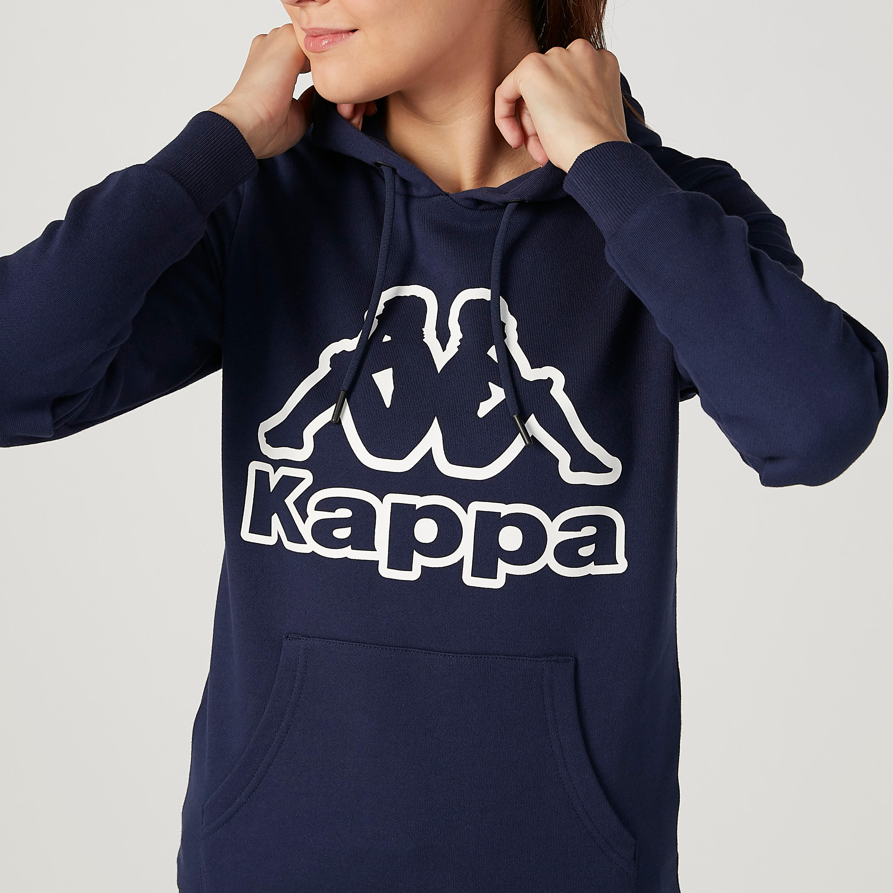 هودي بأكمام طويلة وجيوب كانجارو وطبعات من كابا-women-clothing-sportswearandactivewear-hoodiesandsweatshirts-image-3