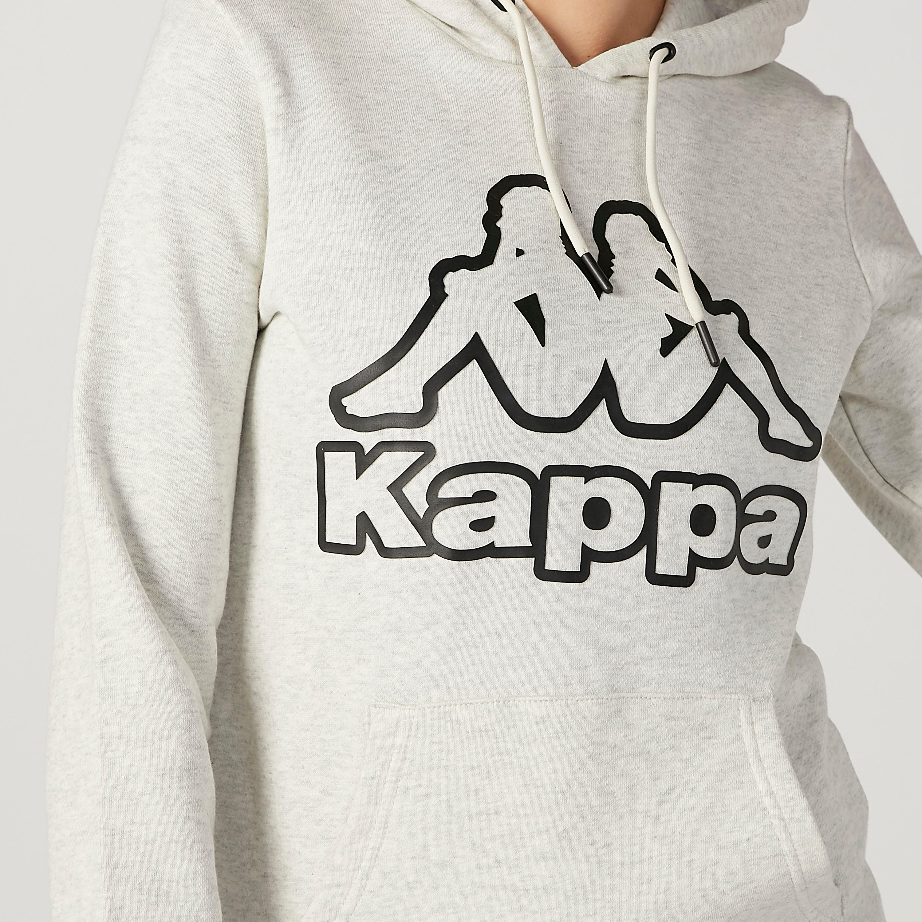 هودي بأكمام طويلة وجيوب كانجارو وطبعات من كابا-women-clothing-sportswearandactivewear-hoodiesandsweatshirts-image-3