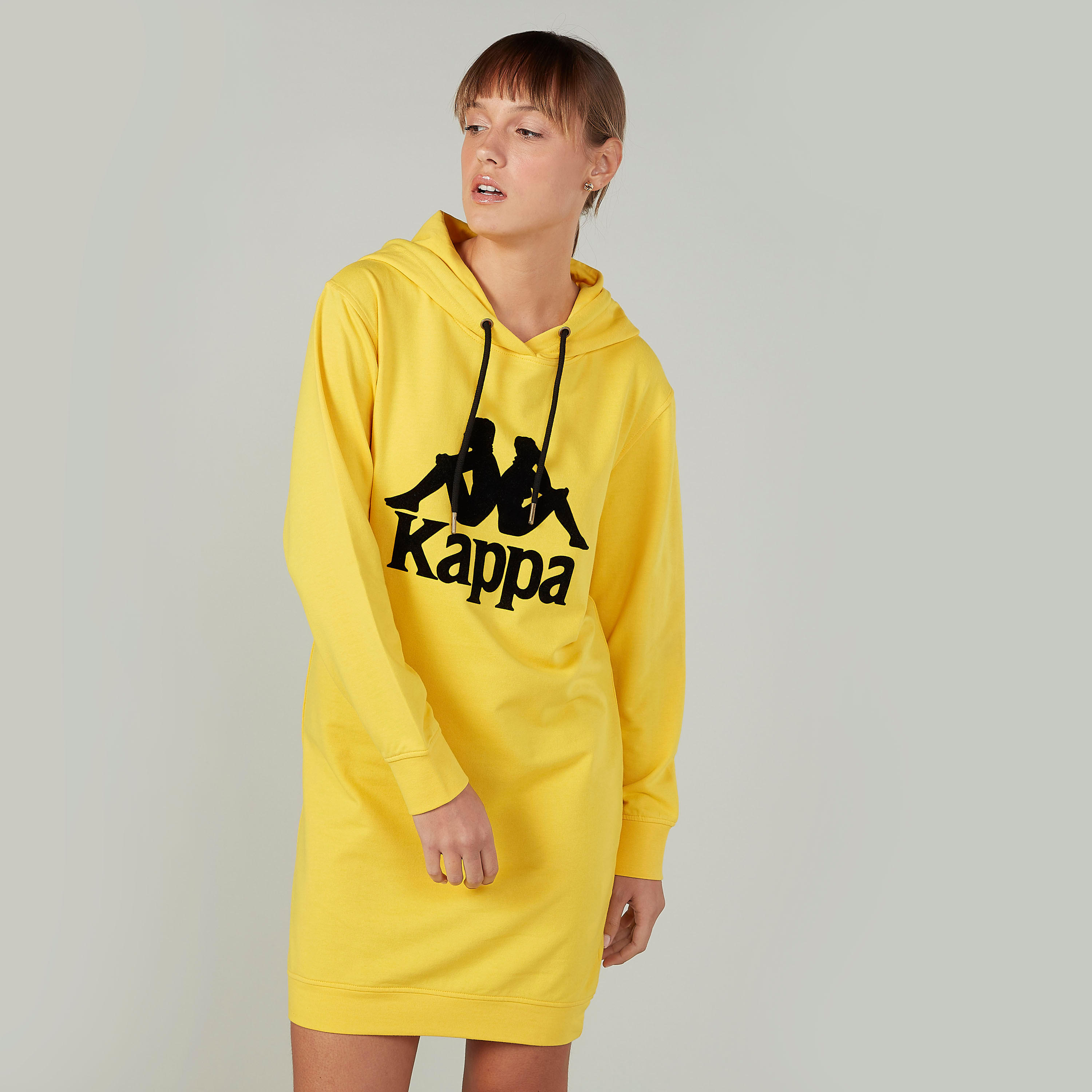 هودي مستدام بأكمام طويلة وطبعات من كابا -women-clothing-sportswearandactivewear-hoodiesandsweatshirts-image-1