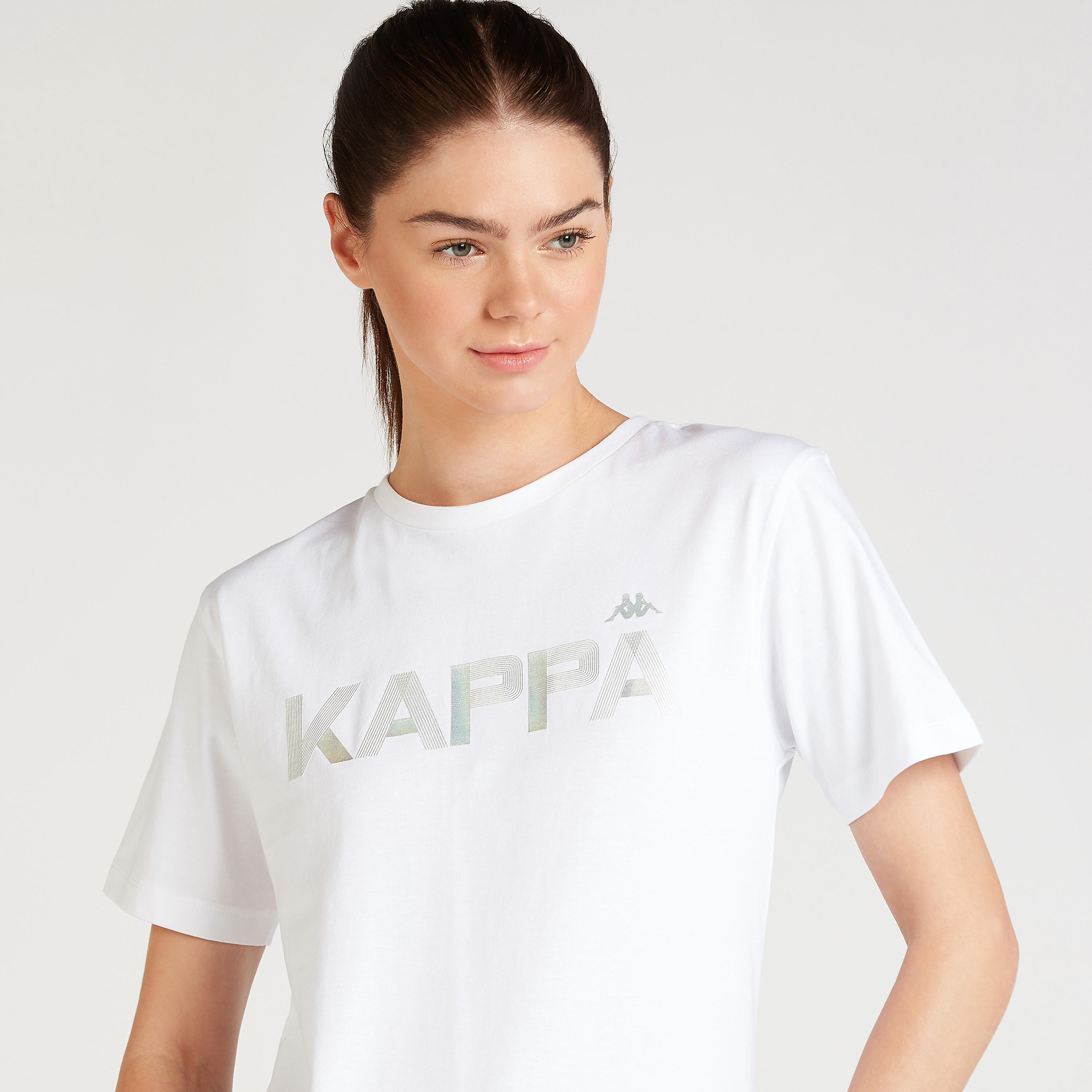 تيشيرت بياقة ضيّقة وأكمام قصيرة وطبعات من كابا-women-clothing-sportswearandactivewear-tshirtsandvests-image-3