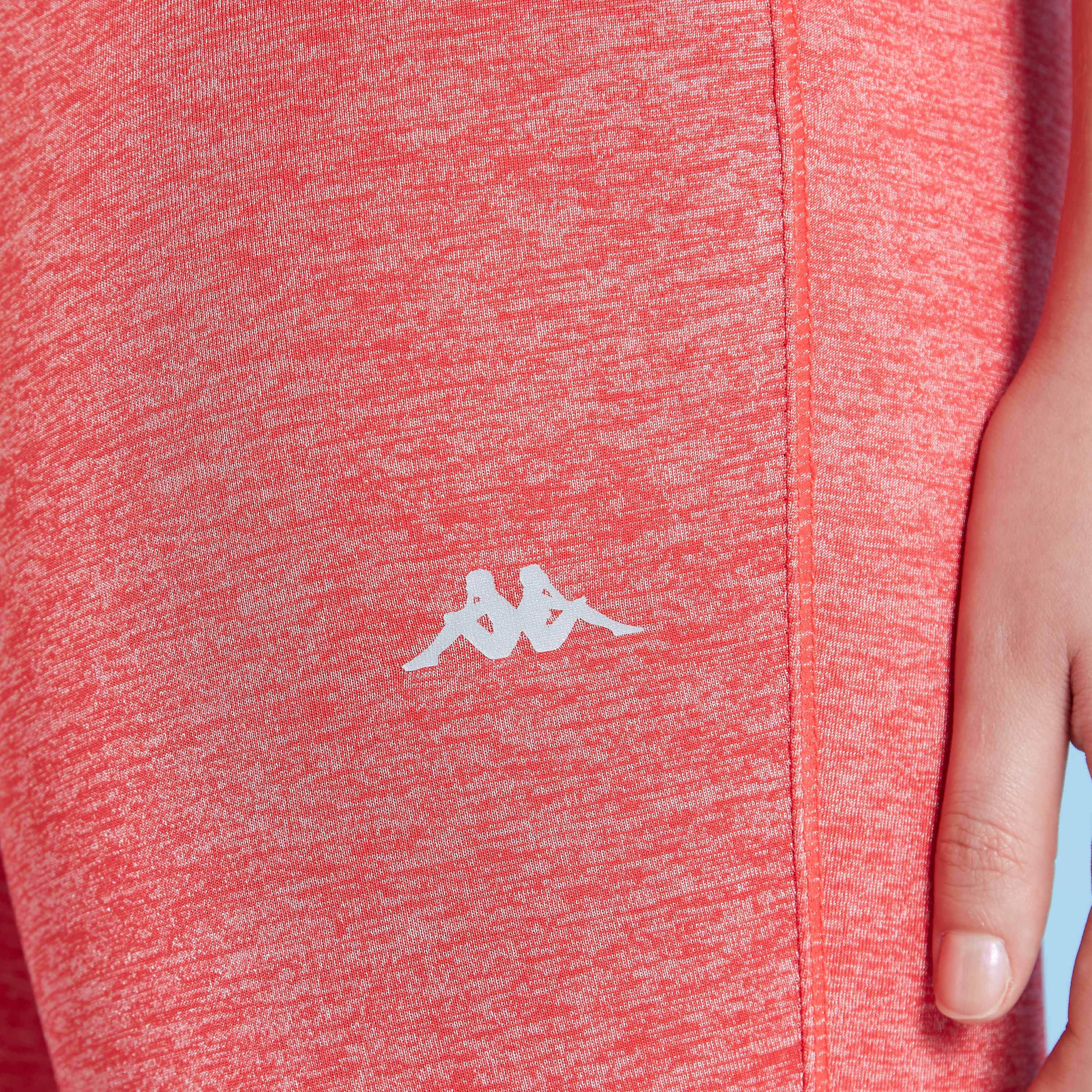 بنطلون ليقنز سادة بخصر مطّاطي من كابا-women-clothing-sportswearandactivewear-bottoms-image-3