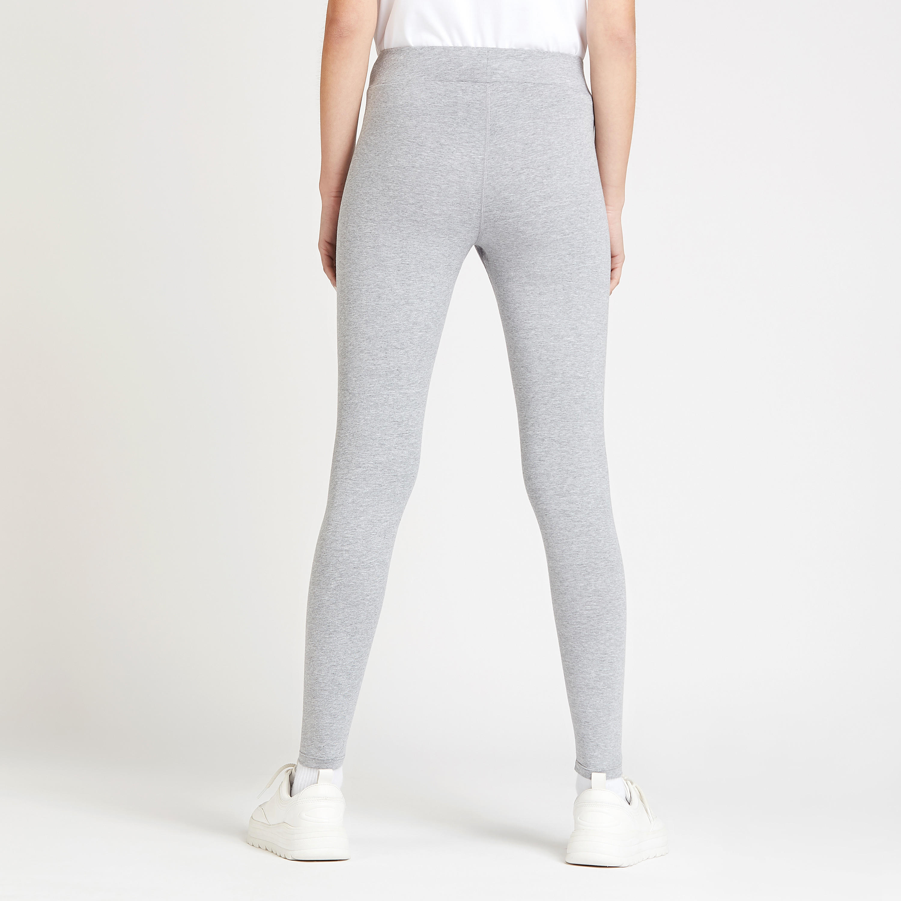 Kappa Full Length Solid Leggings with Elasticised Waistband-women-clothing-bottoms-leggings-image-4