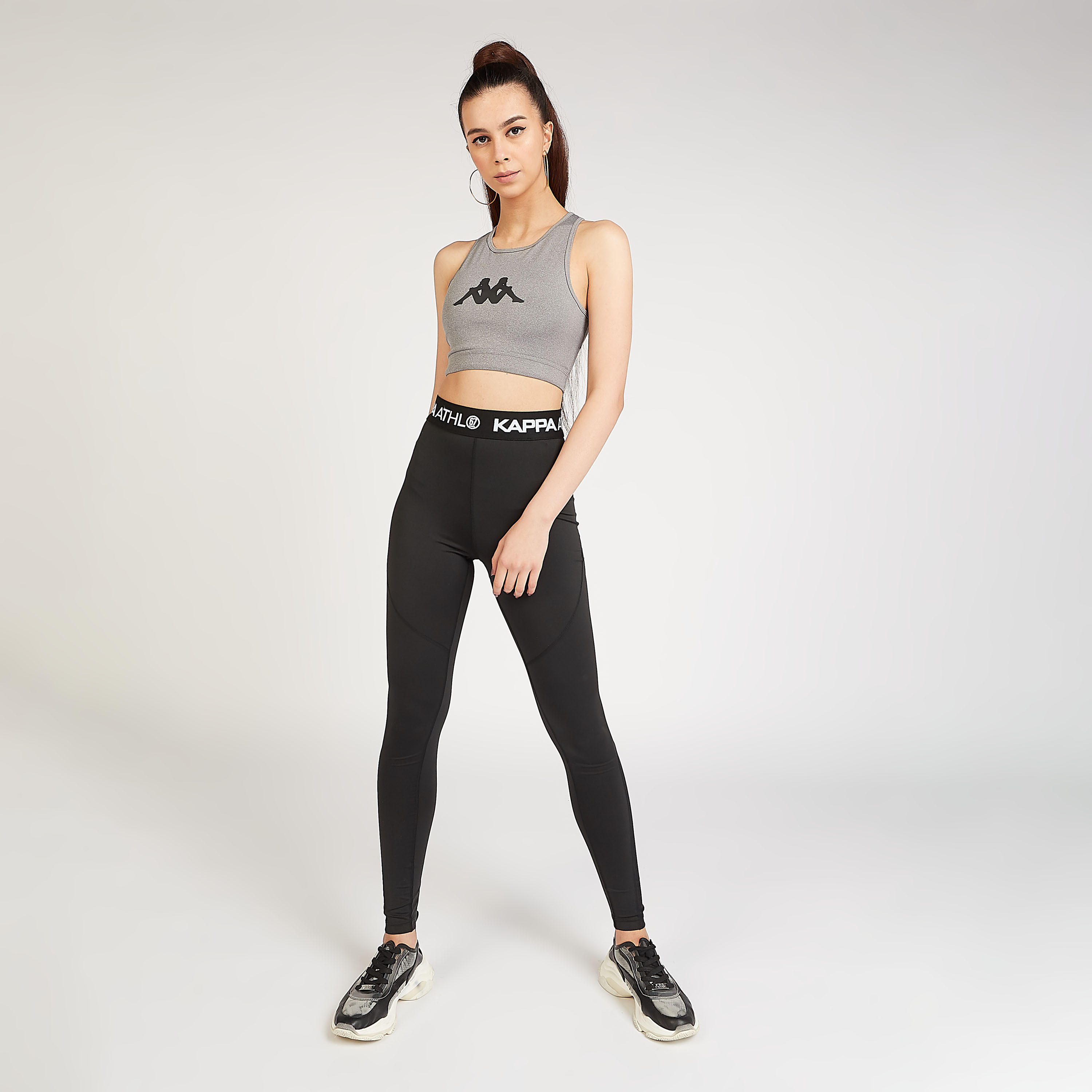 Sustainable Kappa Printed Sports Bra with Racerback-sports-women-clothing-sportsbras-image-2