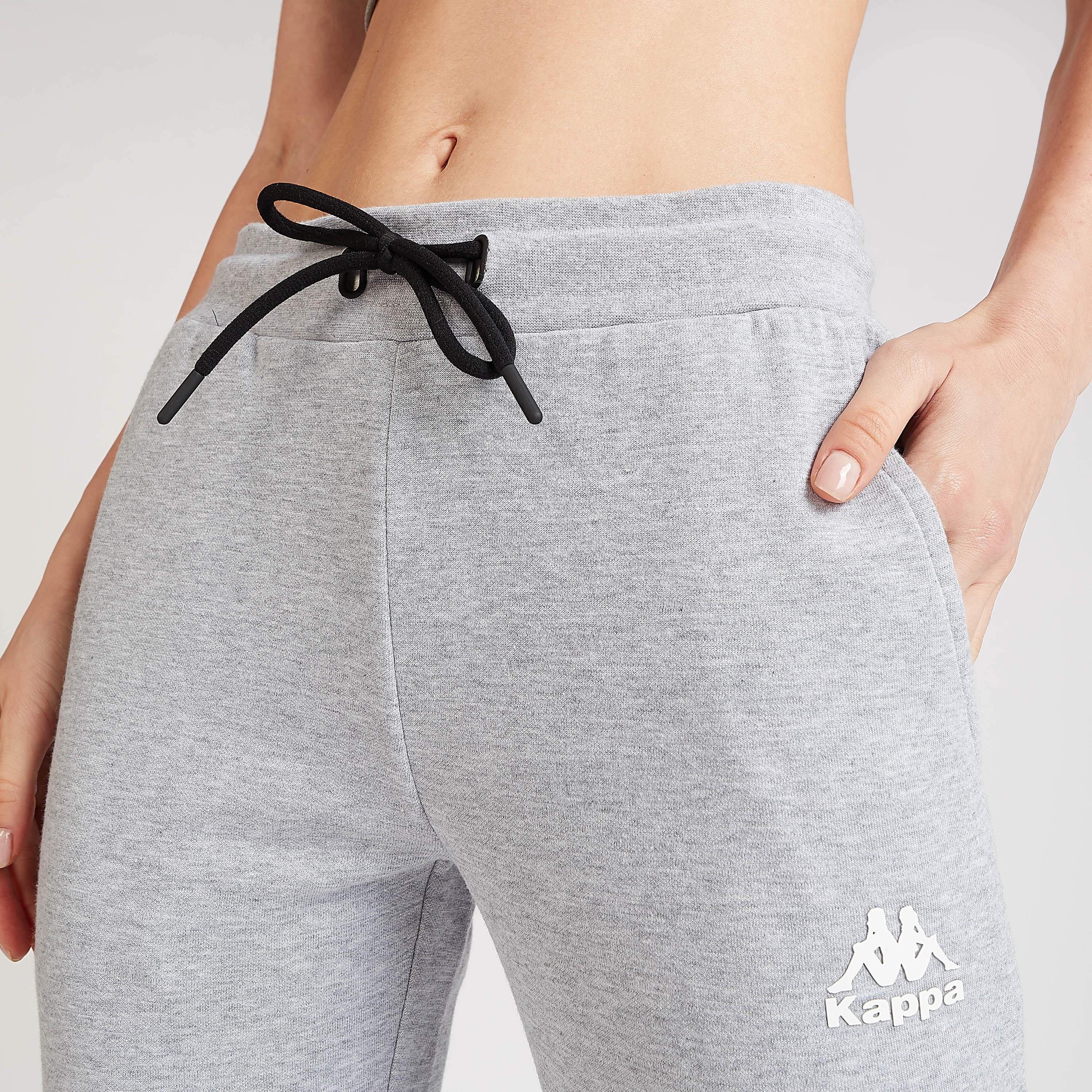 بنطلون رياضي بتفاصيل جيوب ورباط-women-clothing-bottoms-joggers-image-3