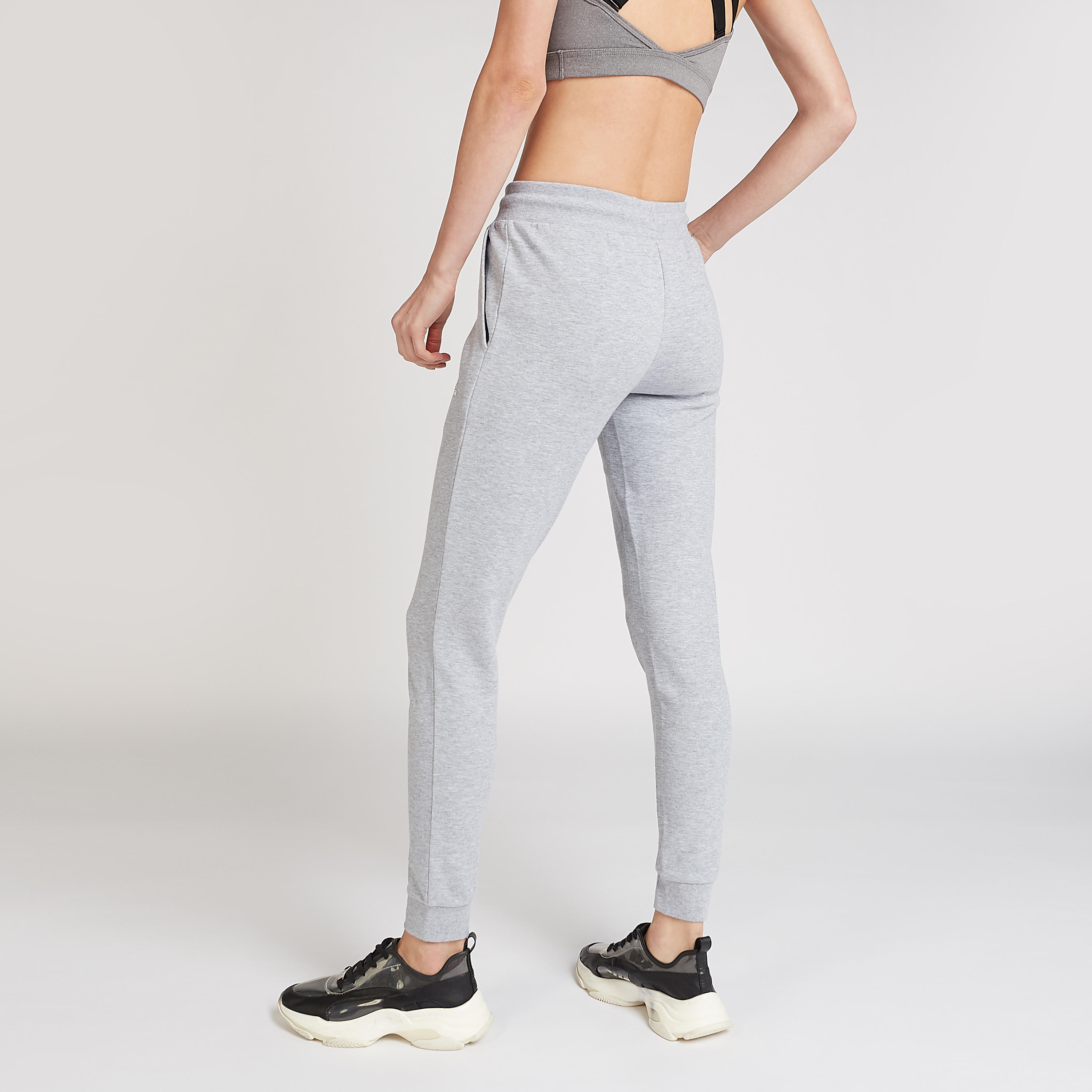 بنطلون رياضي بتفاصيل جيوب ورباط-women-clothing-bottoms-joggers-image-4
