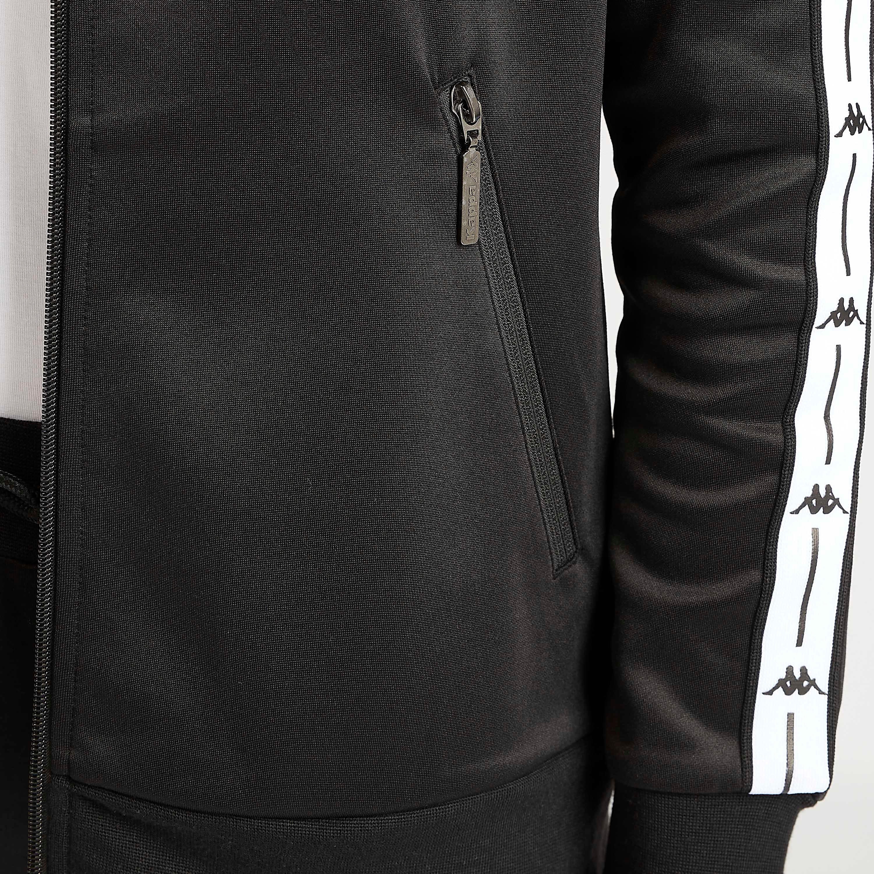 Kappa Logo Print Jacket with Long Sleeves-women-clothing-sportswearandactivewear-coatsandjackets-jackets-image-7