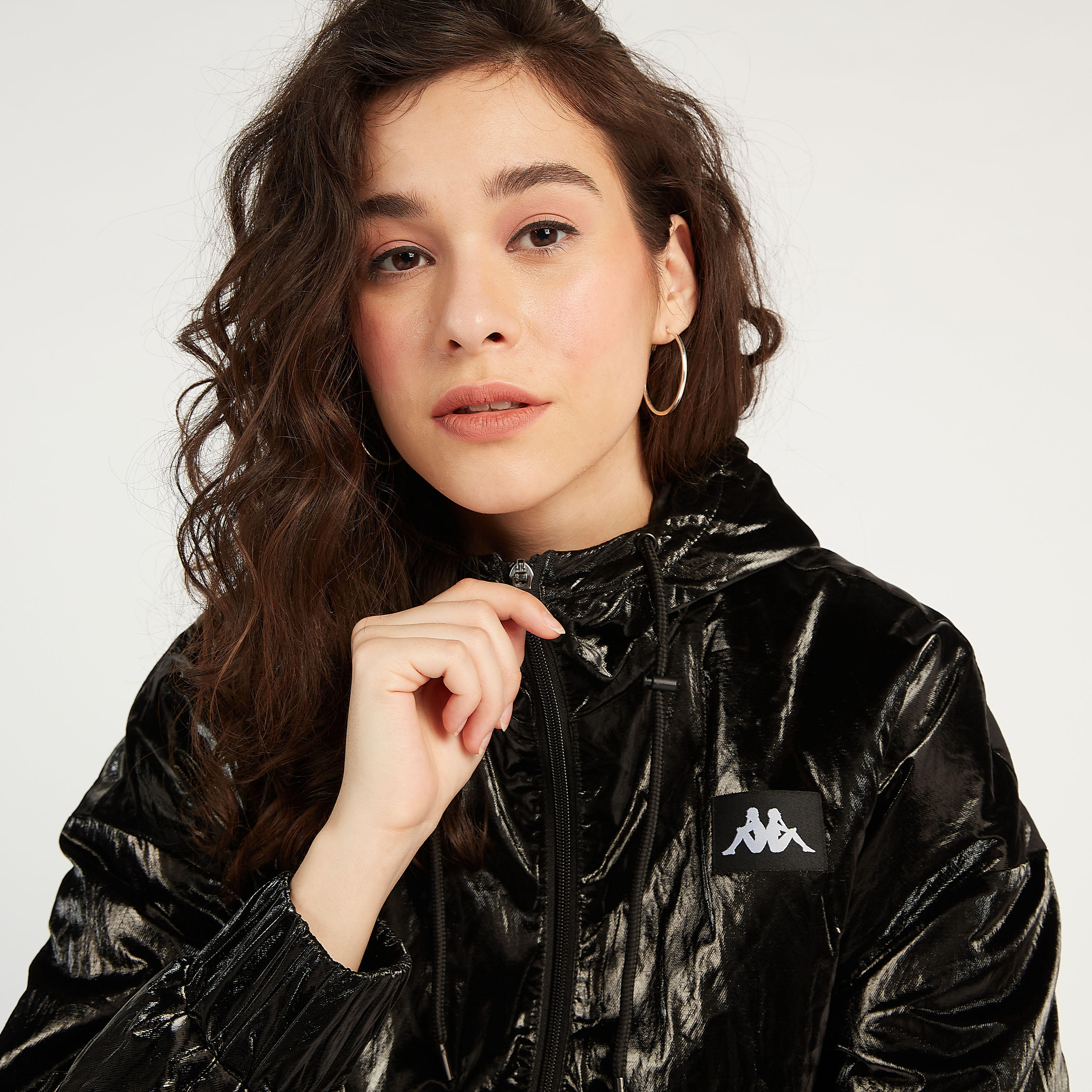 جاكيت بسحاب إغلاق وقبّعة وتفاصيل شريطة من كابا-women-clothing-sportswearandactivewear-coatsandjackets-jackets-image-6