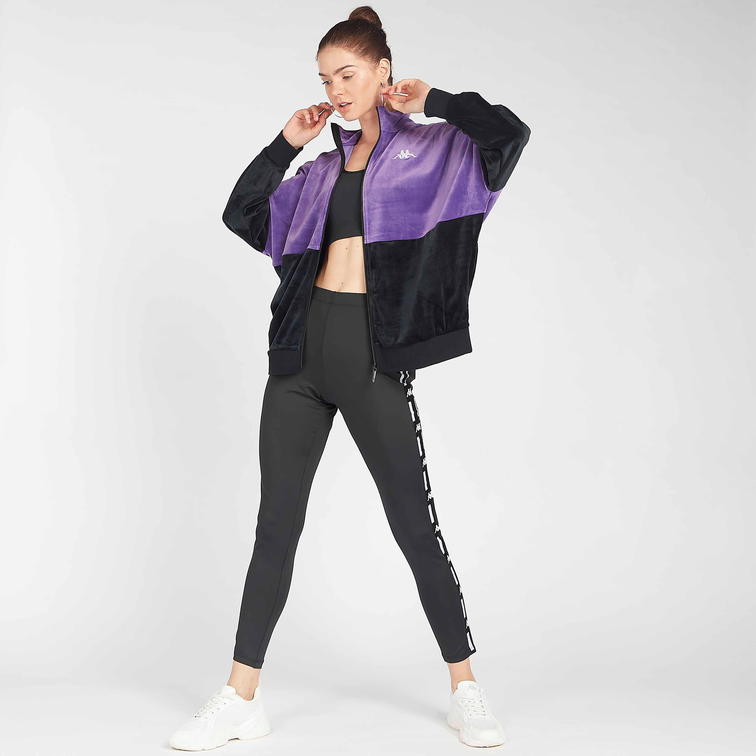 جاكيت بطبعات وأكمام طويلة وجيوب من كابا-women-clothing-sportswearandactivewear-coatsandjackets-jackets-image-7
