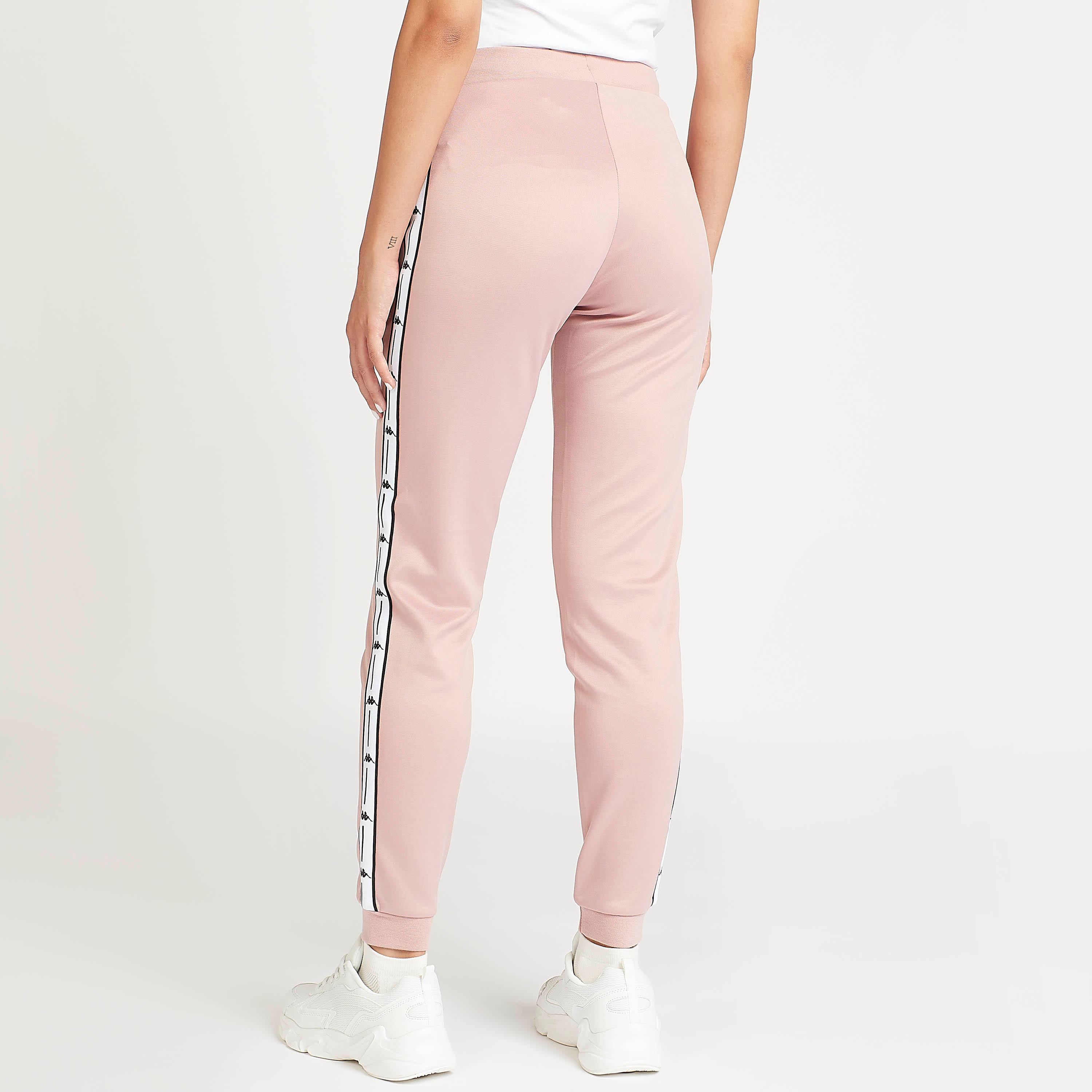 Kappa Jog Pants with Logo Tape Detail-women-clothing-sportswearandactivewear-bottoms-image-4