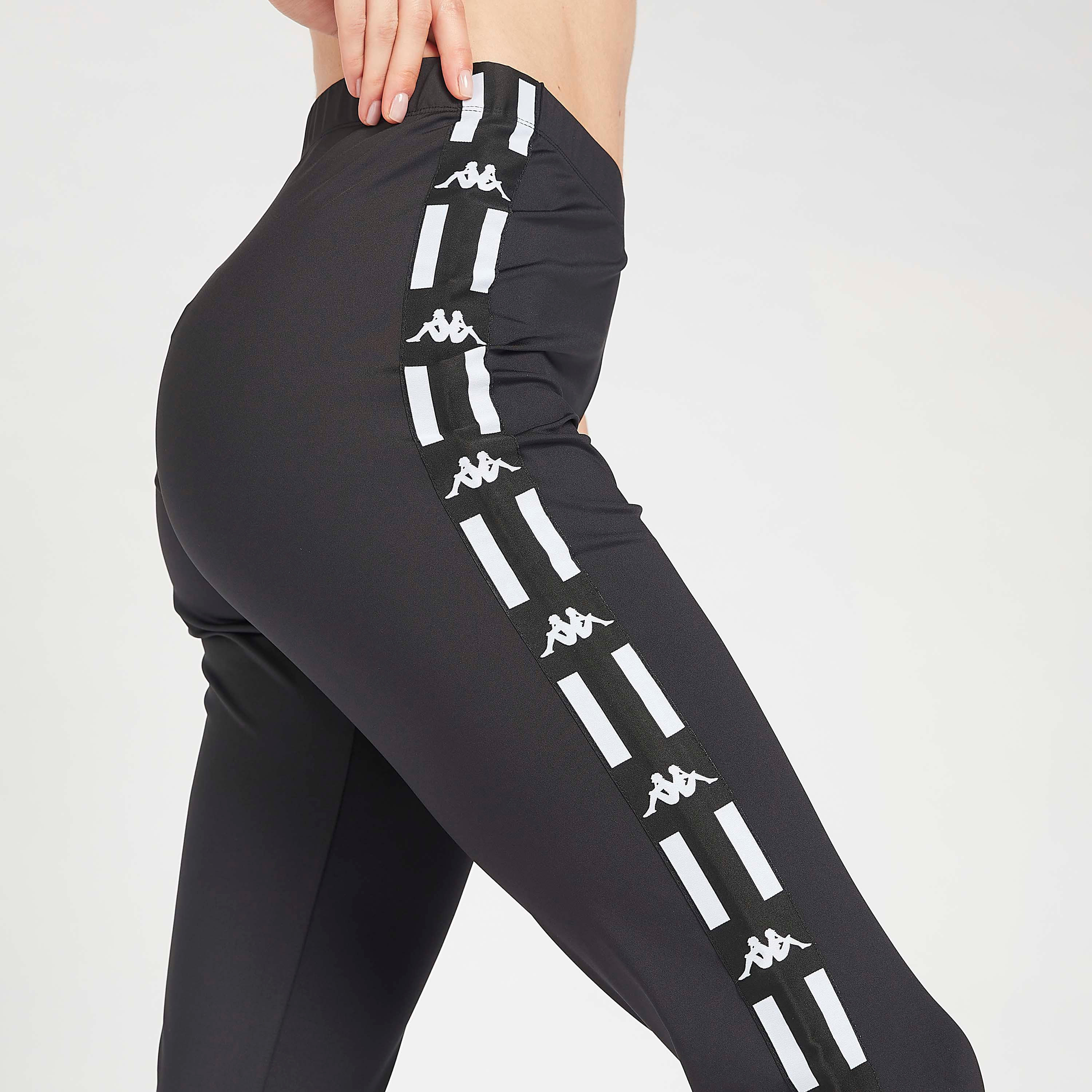 بنطلون ليقنز بخصر مطّاطي وشريطة وطبعات من كابا-women-clothing-sportswearandactivewear-bottoms-image-3