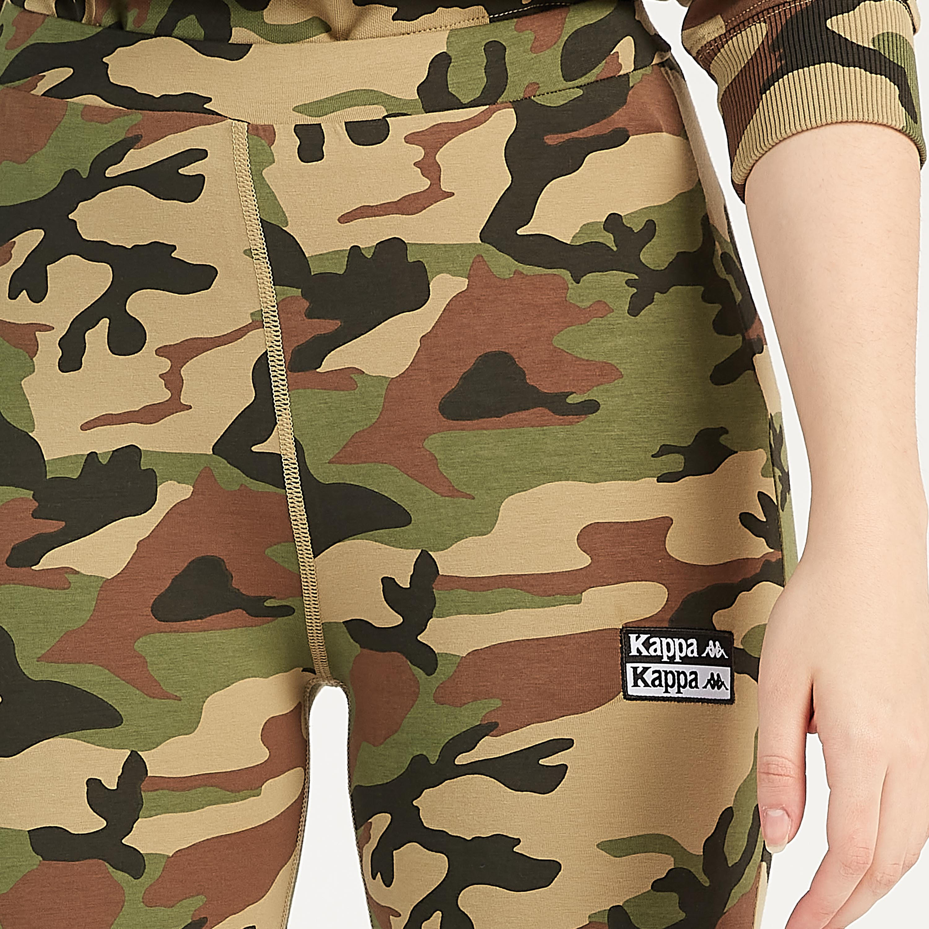 بنطلون رياضي مستدام بطبعات مموّهة وخصر مطّاطي من كابا-women-clothing-bottoms-joggers-image-3