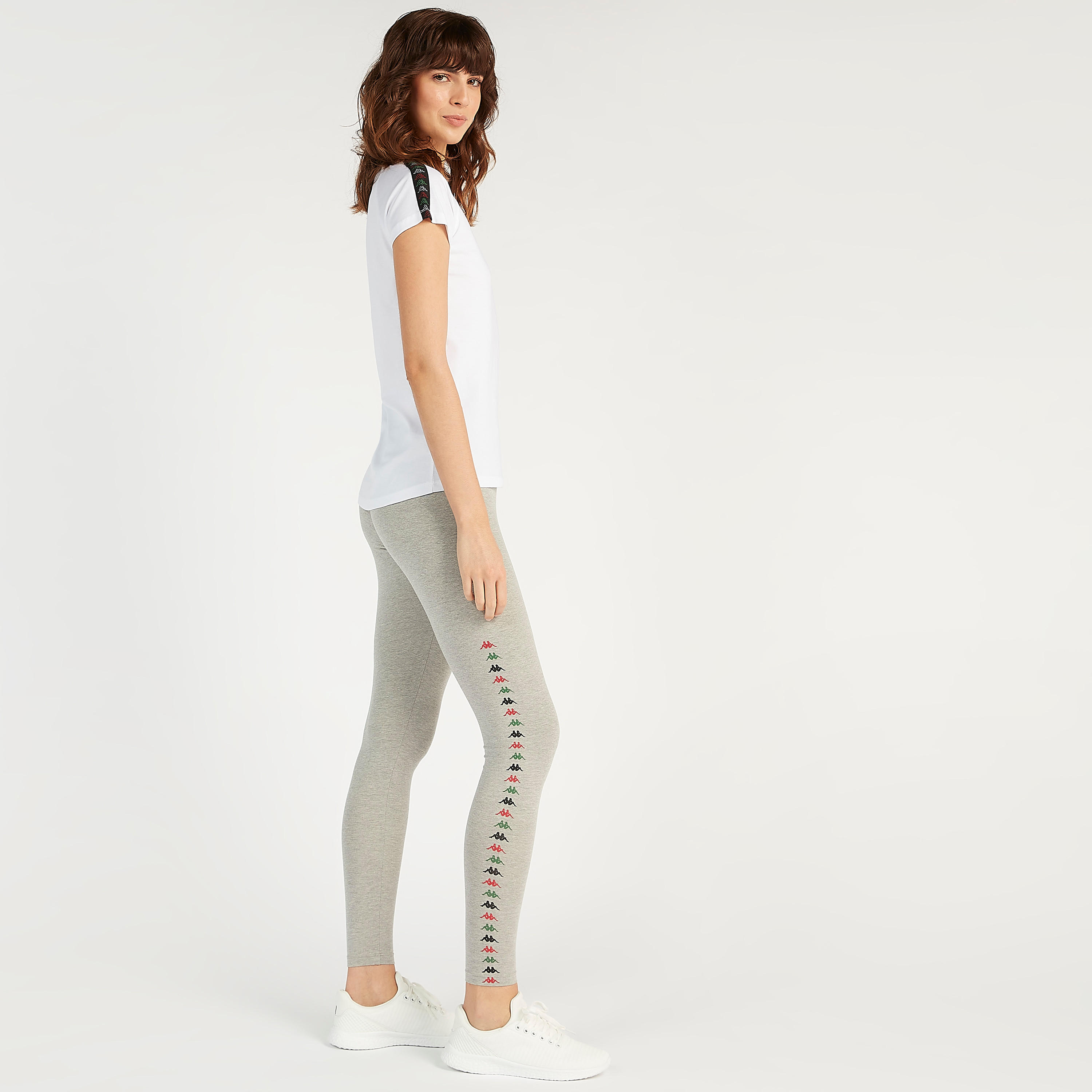 تيشيرت بأكمام كاب وطبعات شعار من كابا-women-clothing-sportswearandactivewear-tshirtsandvests-image-5