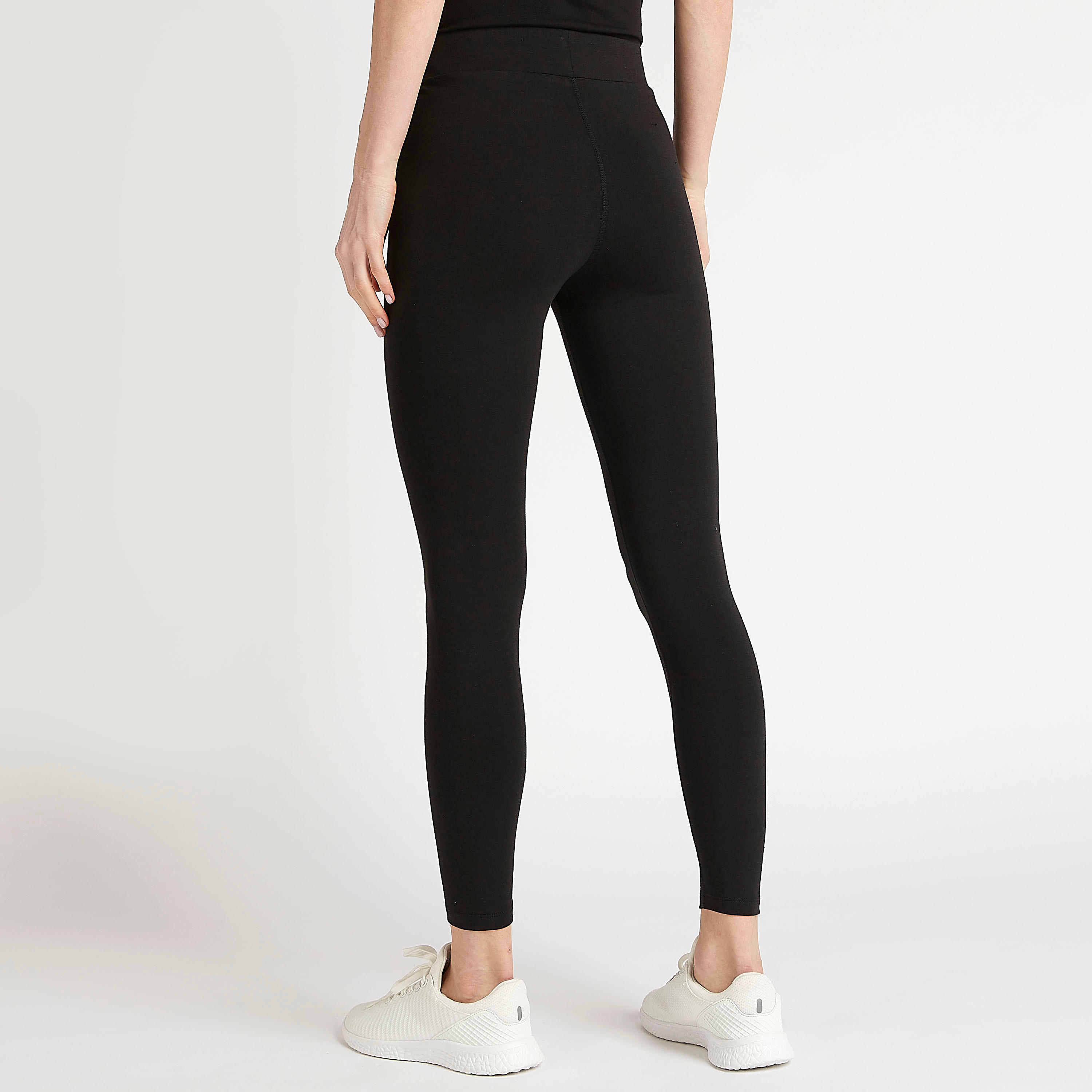 بنطلون ليقنز بطول الكاحل وبخصر مطّاطي من كابا-women-clothing-bottoms-leggings-image-4