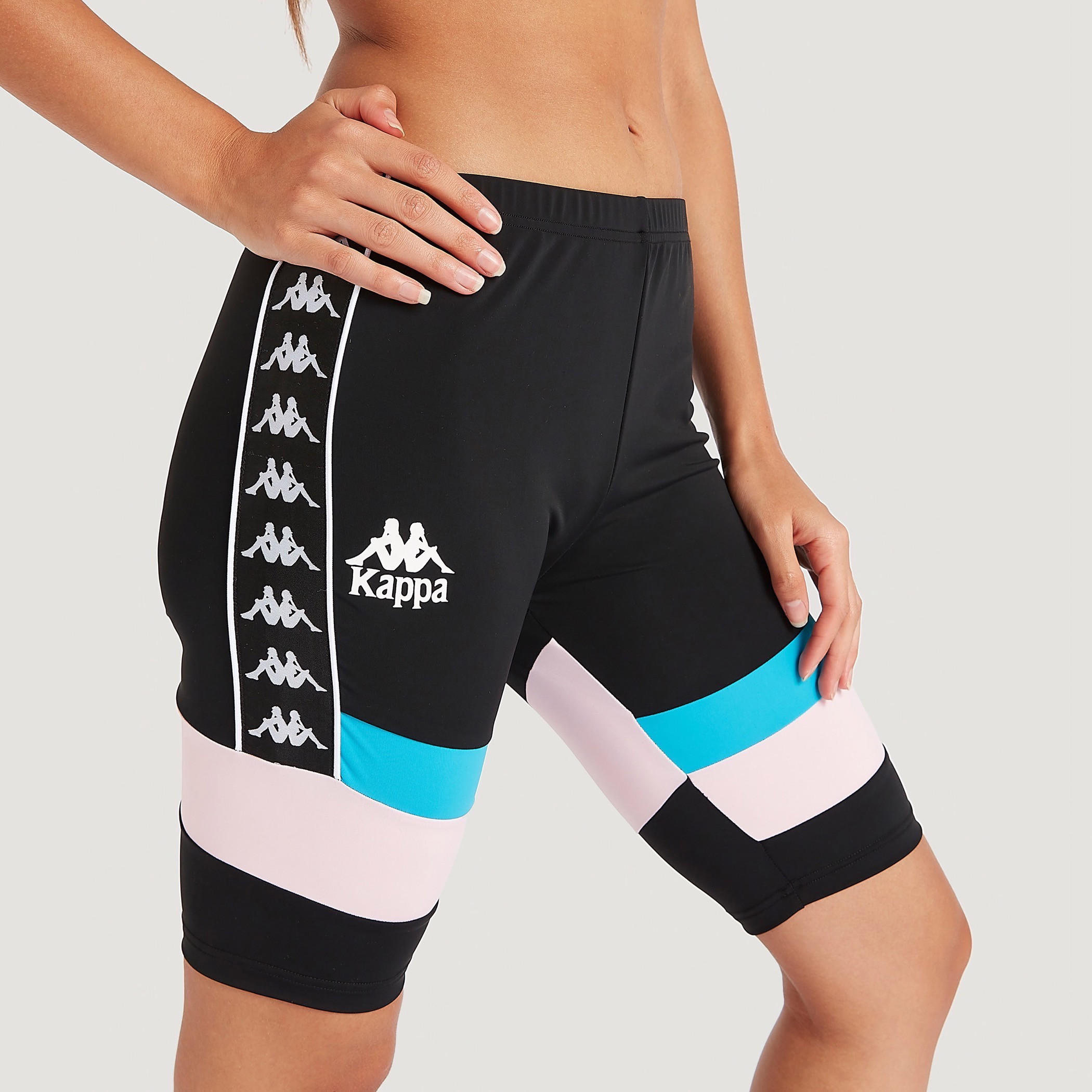 شورت بخصر مطاطي وطبعات من كابا-women-clothing-bottoms-leggings-image-4