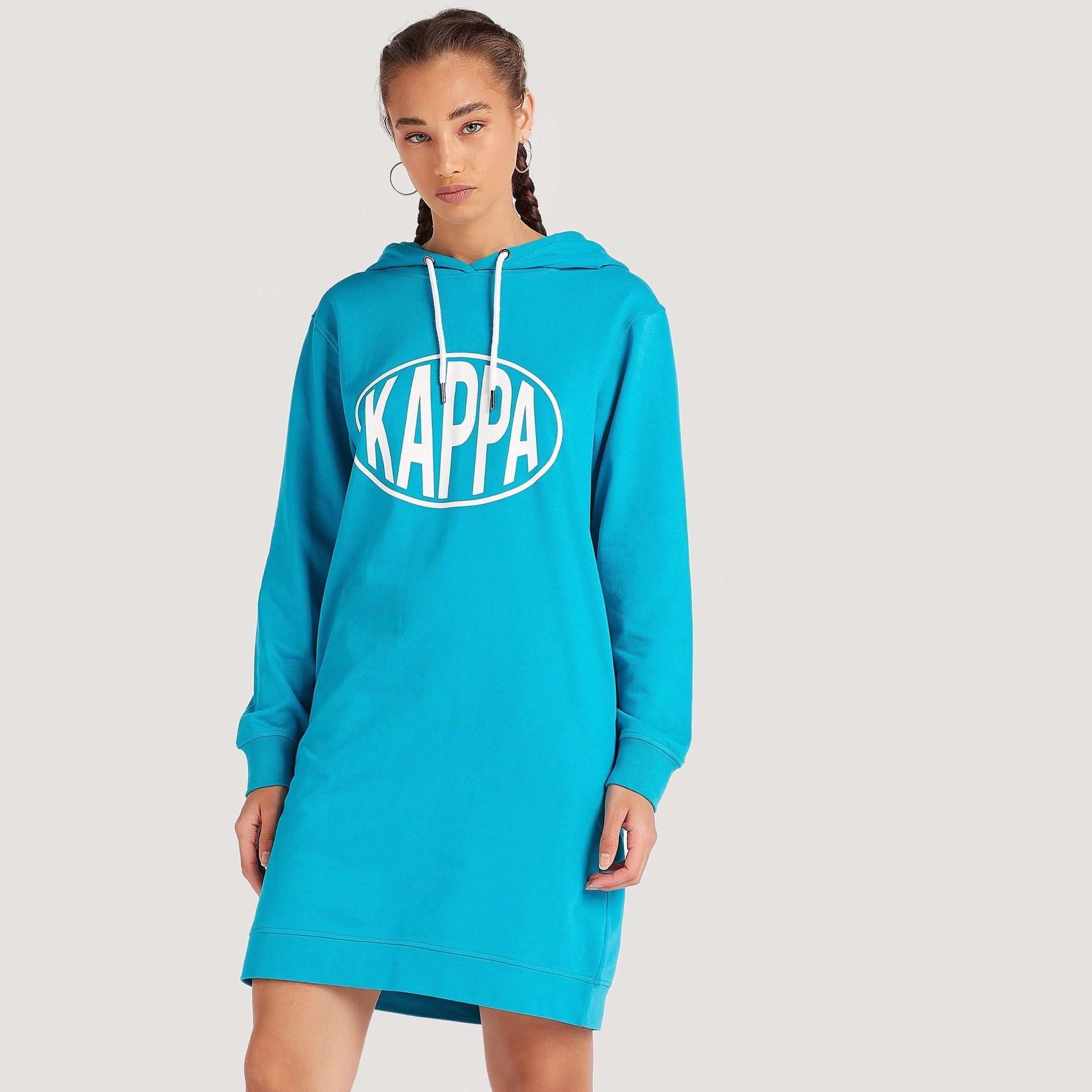 فستان قصير بأكمام طويلة وطبعات من كابا-women-clothing-sportswearandactivewear-hoodiesandsweatshirts-image-1