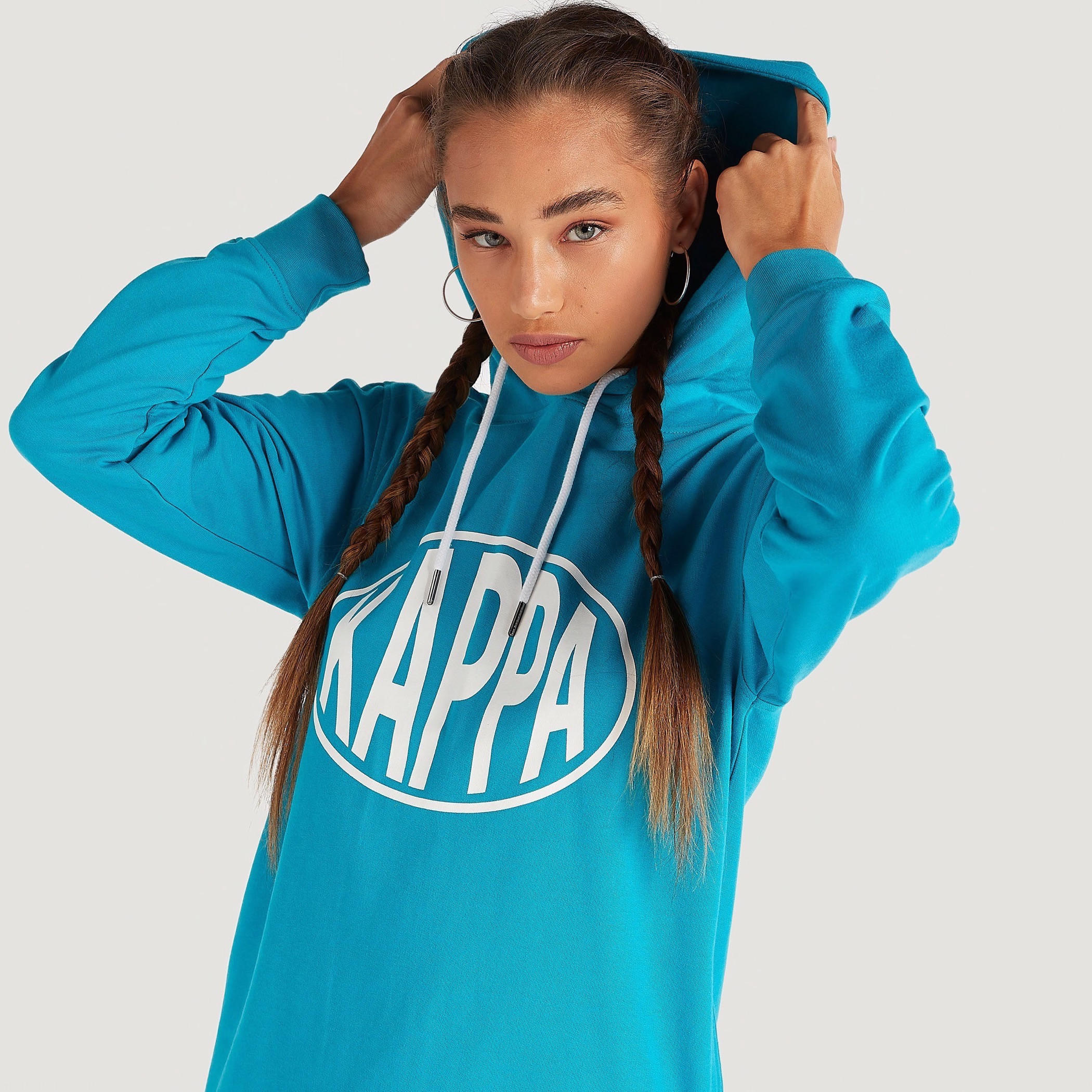 فستان قصير بأكمام طويلة وطبعات من كابا-women-clothing-sportswearandactivewear-hoodiesandsweatshirts-image-3