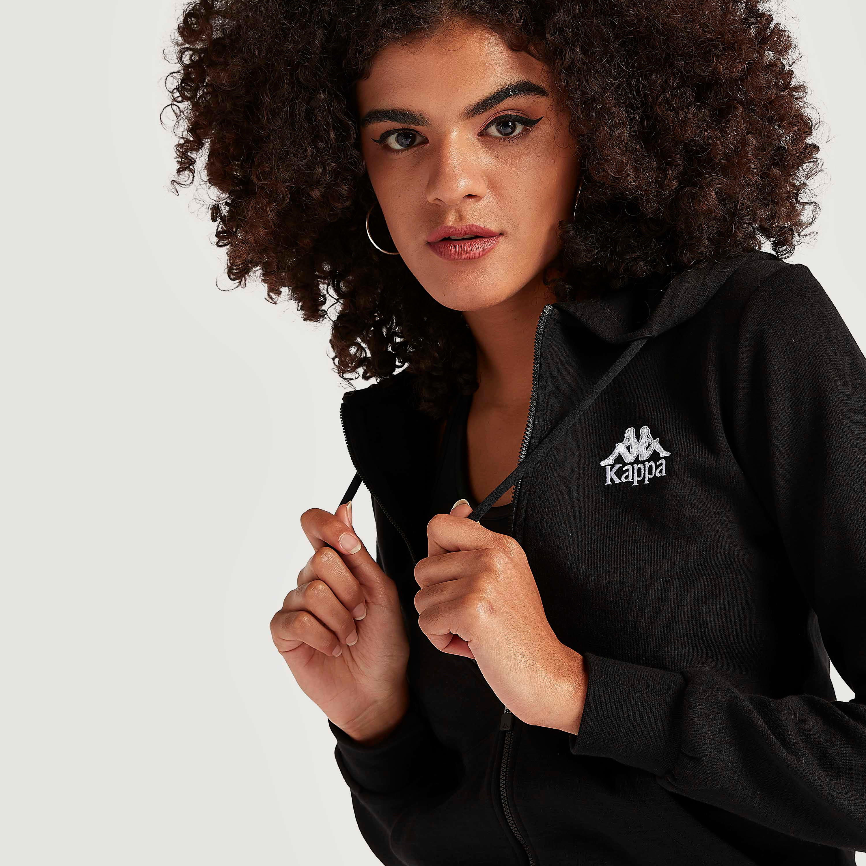 هودي بسحّاب وأكمام طويلة وجيوب من كابا-women-clothing-sportswearandactivewear-hoodiesandsweatshirts-image-3