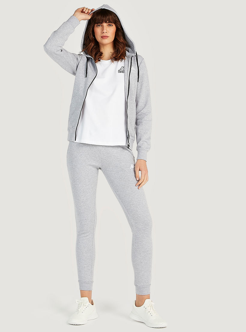 Kappa Zip Through Jacket with Long Sleeves and Pockets-women-clothing-sportswearandactivewear-hoodiesandsweatshirts-image-2