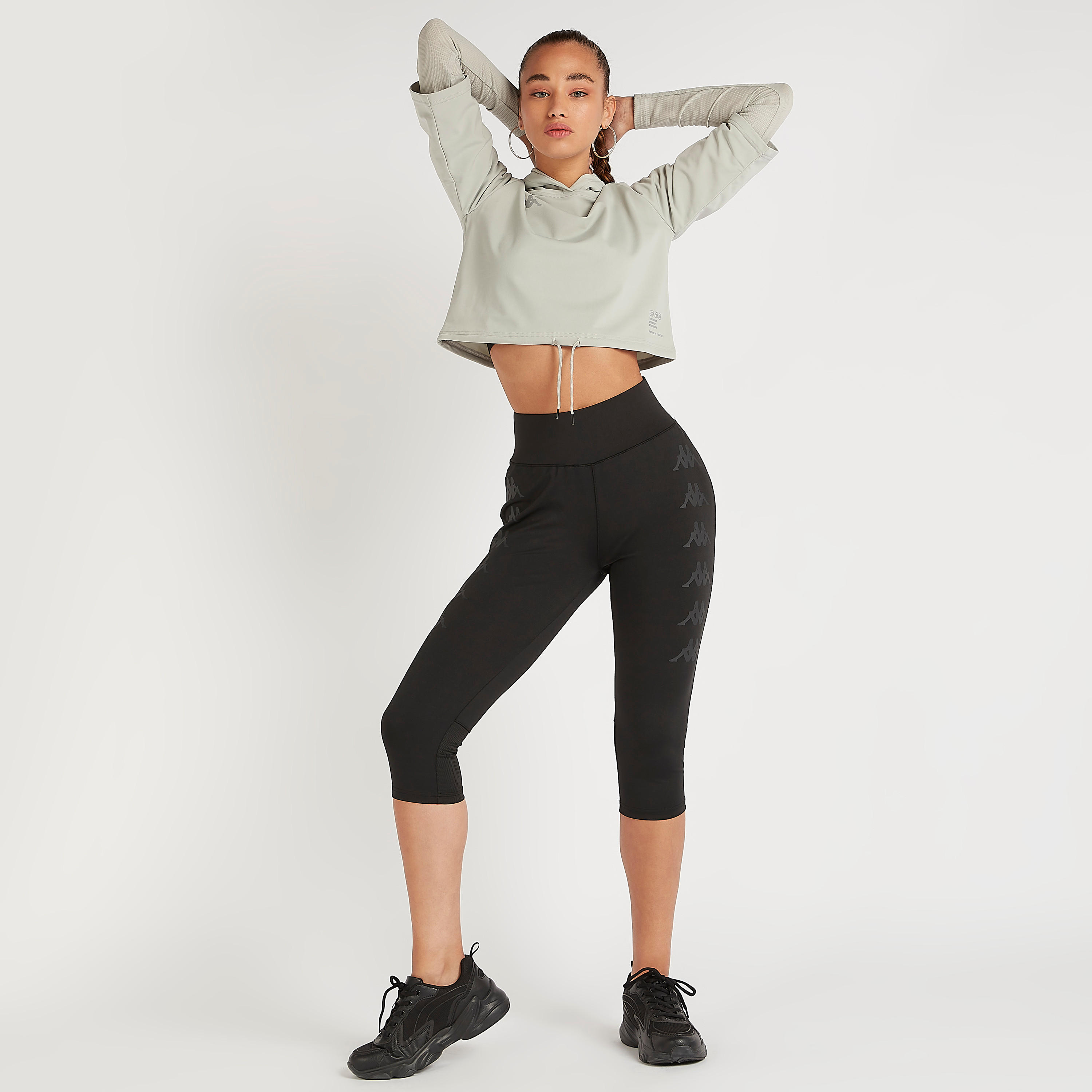 بنطلون ليقنز بخصر مطّاطي وطبعات من كابا-women-clothing-bottoms-leggings-image-2