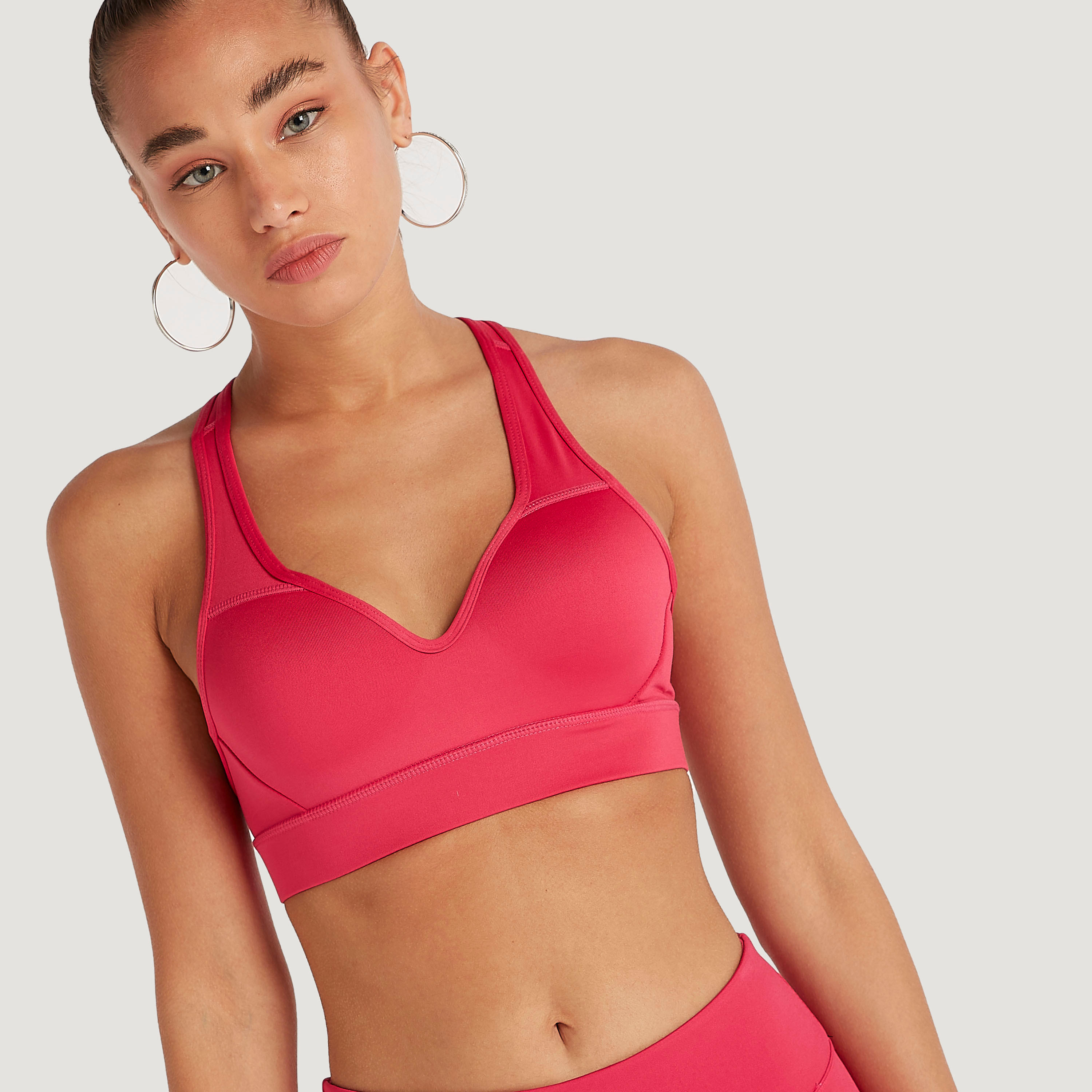 صدريّة رياضيّة سادة بظهر ريسر-sports-women-clothing-sportsbras-image-5
