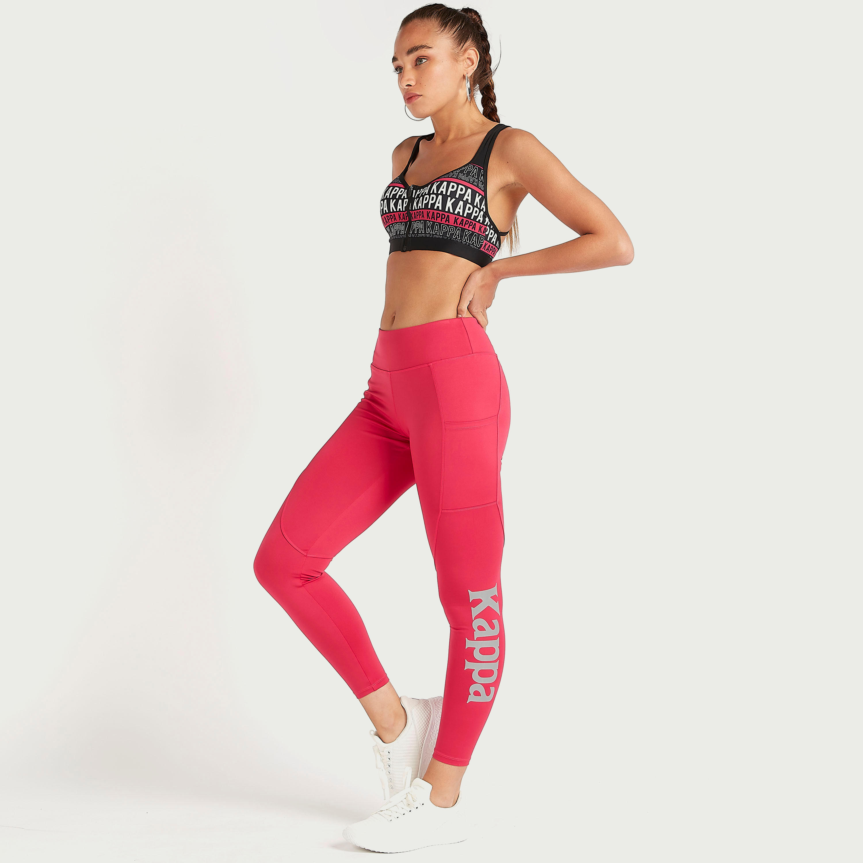 Printed High Support Sports Bra with Racerback-sports-women-clothing-sportsbras-image-2