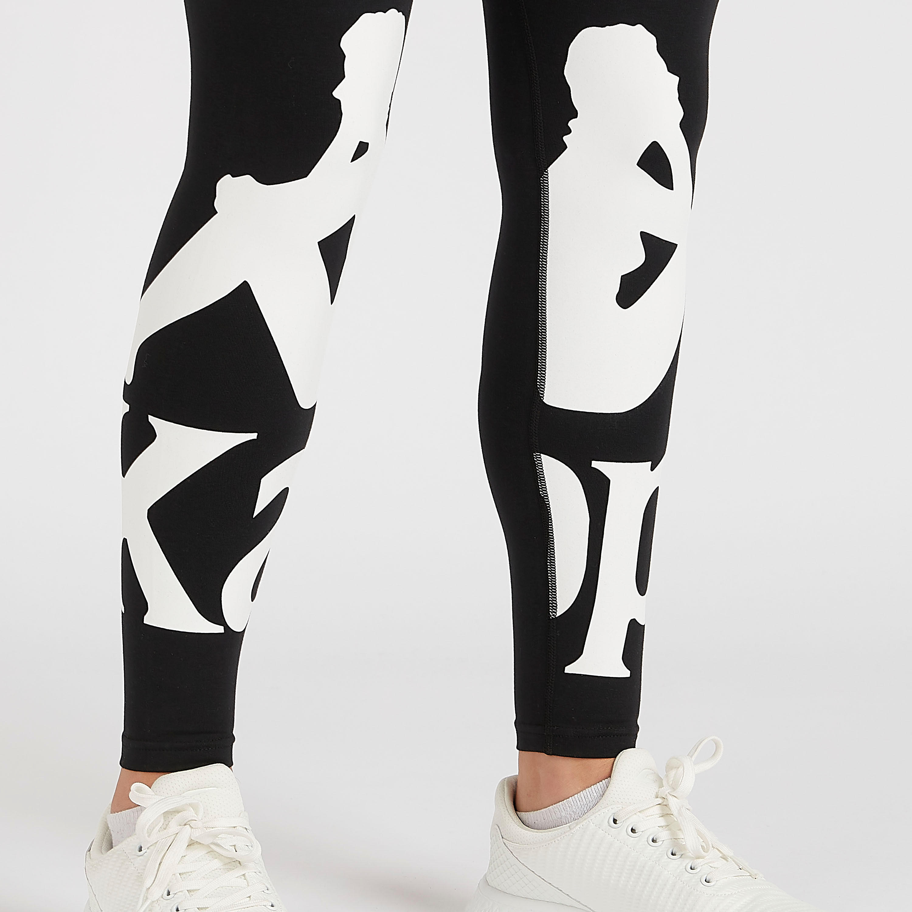 بنطلون ليقنز بخصر مطّاطي وطبعات من كابا-women-clothing-bottoms-leggings-image-2