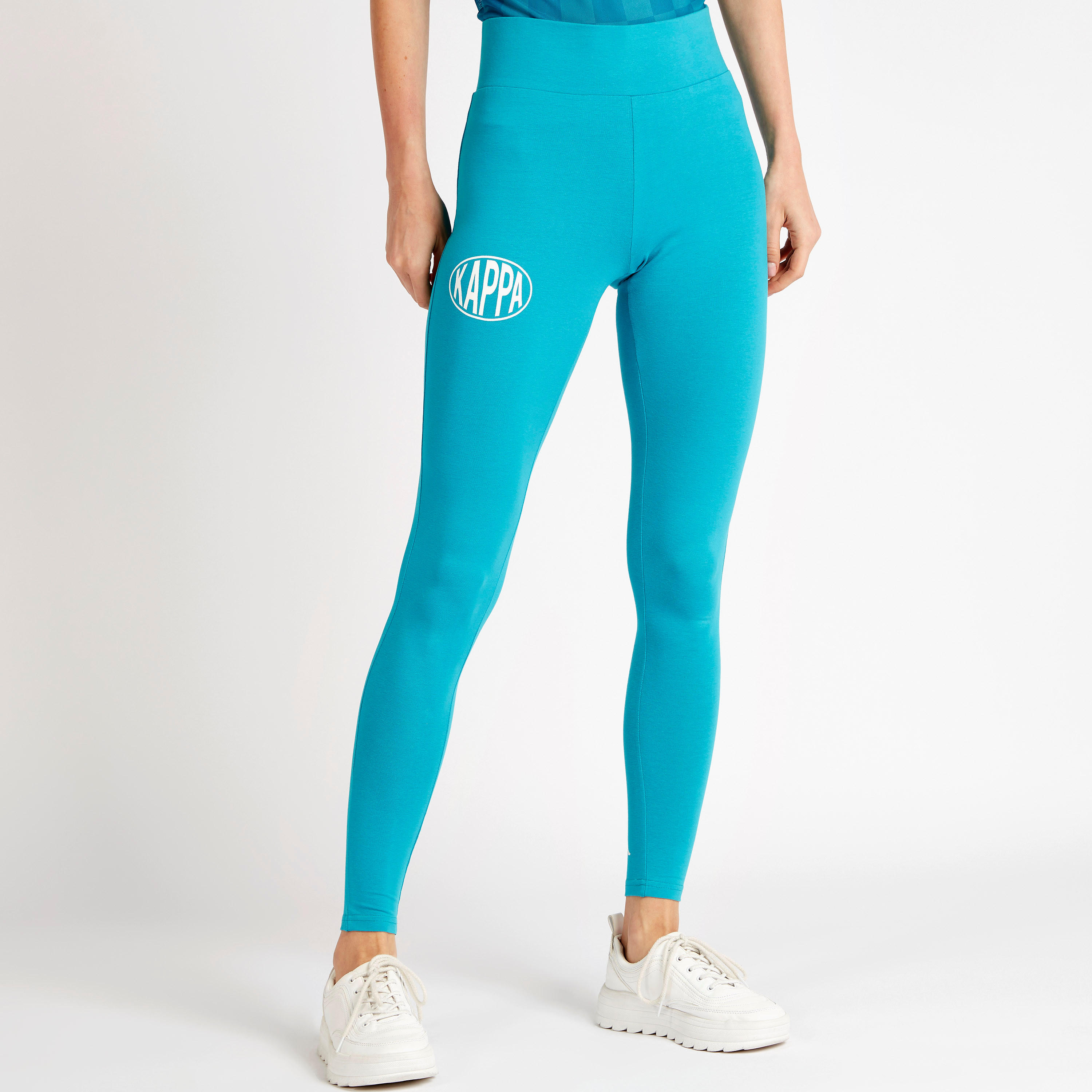 بنطلون ليقنز بخصر مطّاطي وطبعات من كابا-women-clothing-bottoms-leggings-image-1