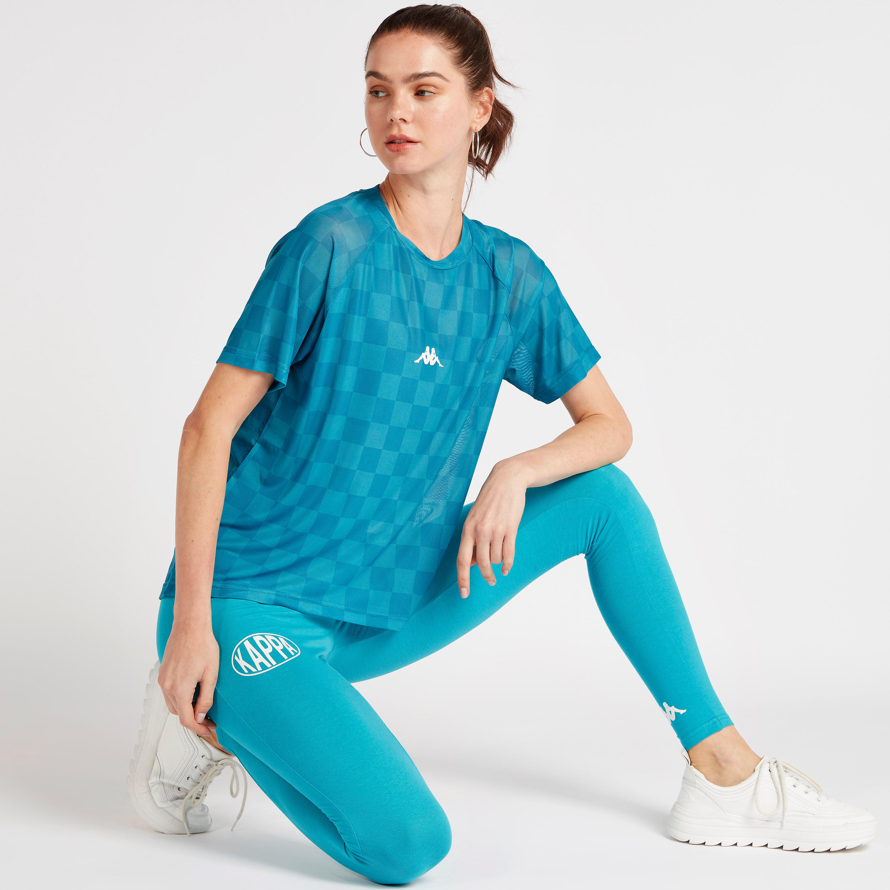 بنطلون ليقنز بخصر مطّاطي وطبعات من كابا-women-clothing-bottoms-leggings-image-2