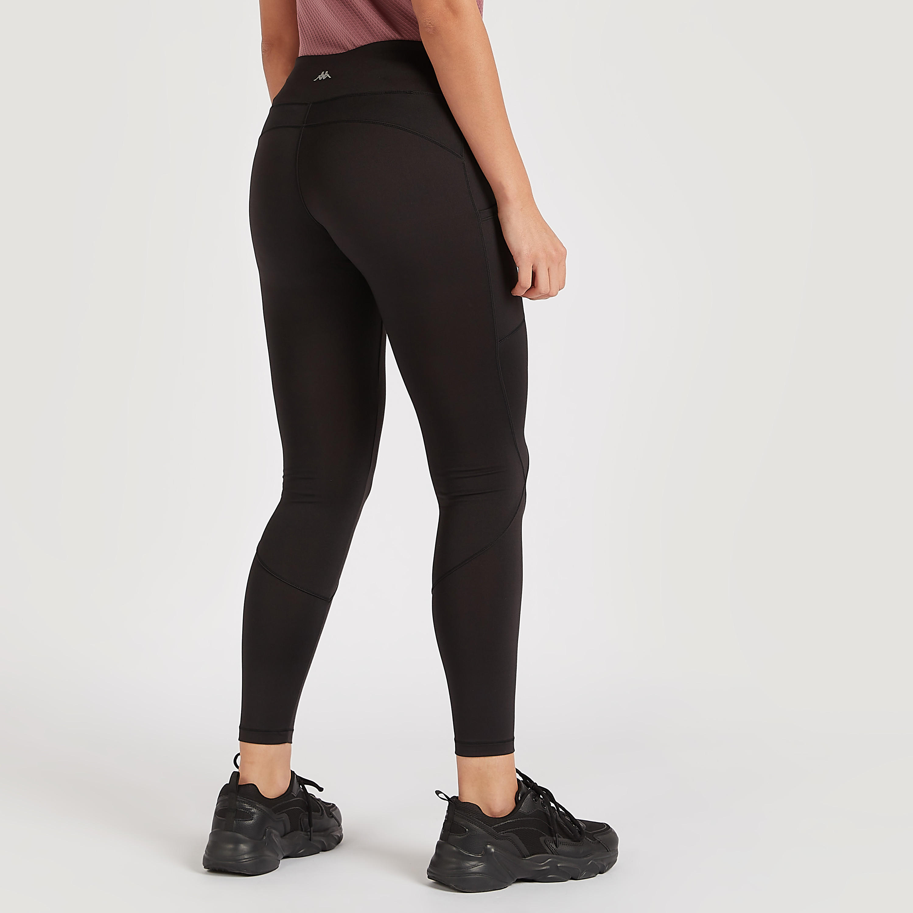 بنطلون ليقنز سادة بجيوب من كابا-women-clothing-bottoms-leggings-image-2