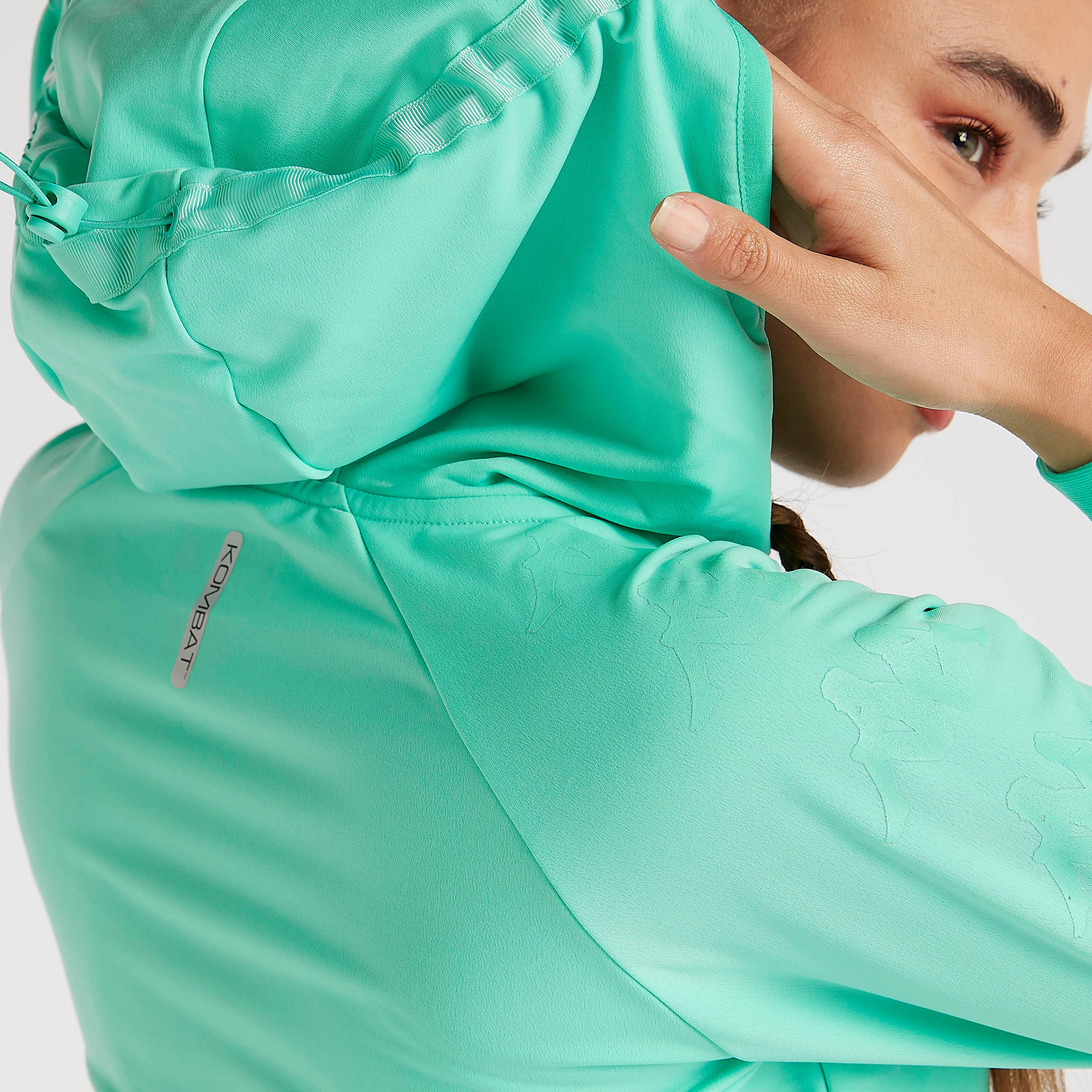 هودي سادة بسحّاب إغلاق وجيب من كابا-women-clothing-sportswearandactivewear-hoodiesandsweatshirts-image-8