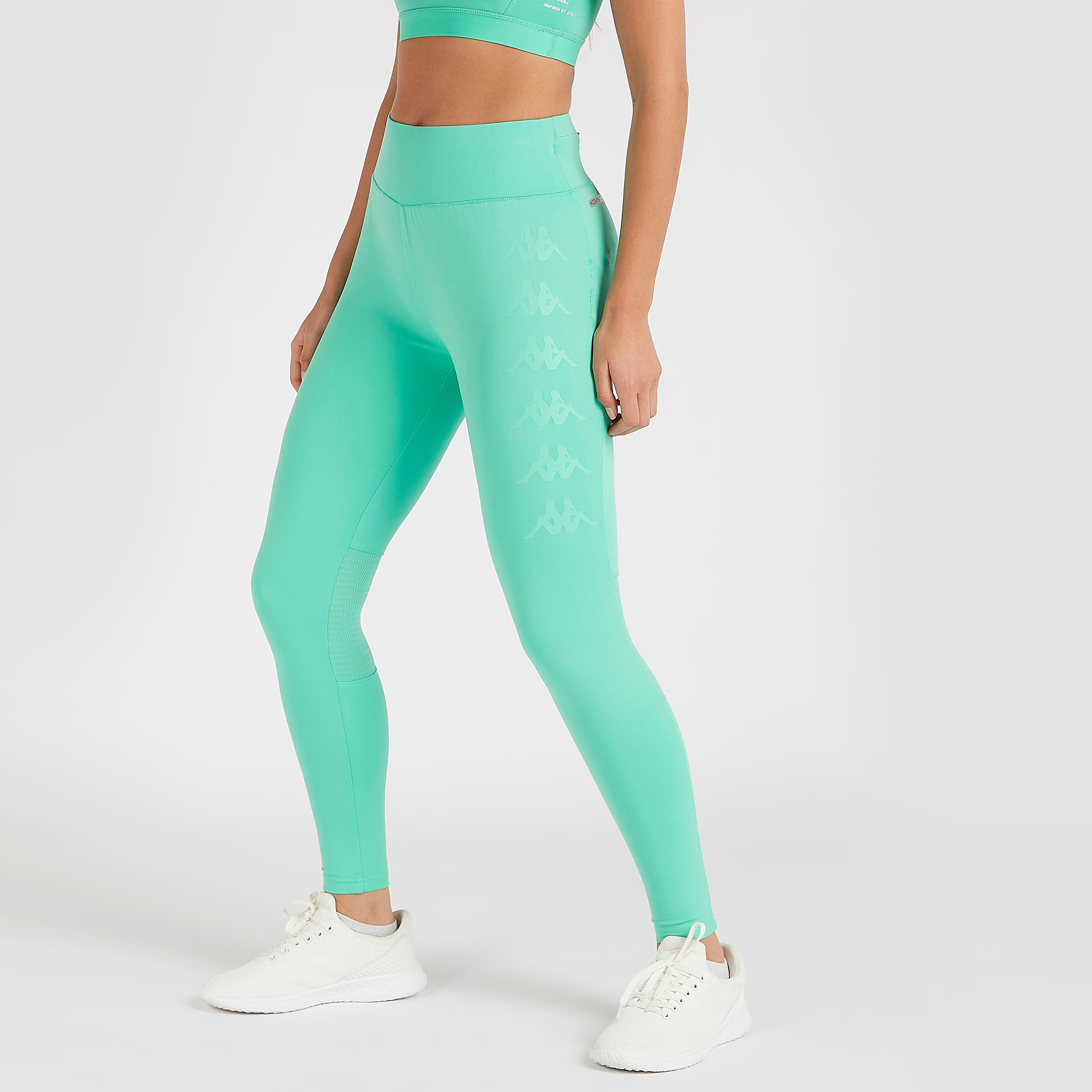 بنطلون ليقنز بطبعات وخصر مطّاطي من كابا-women-clothing-bottoms-leggings-image-1