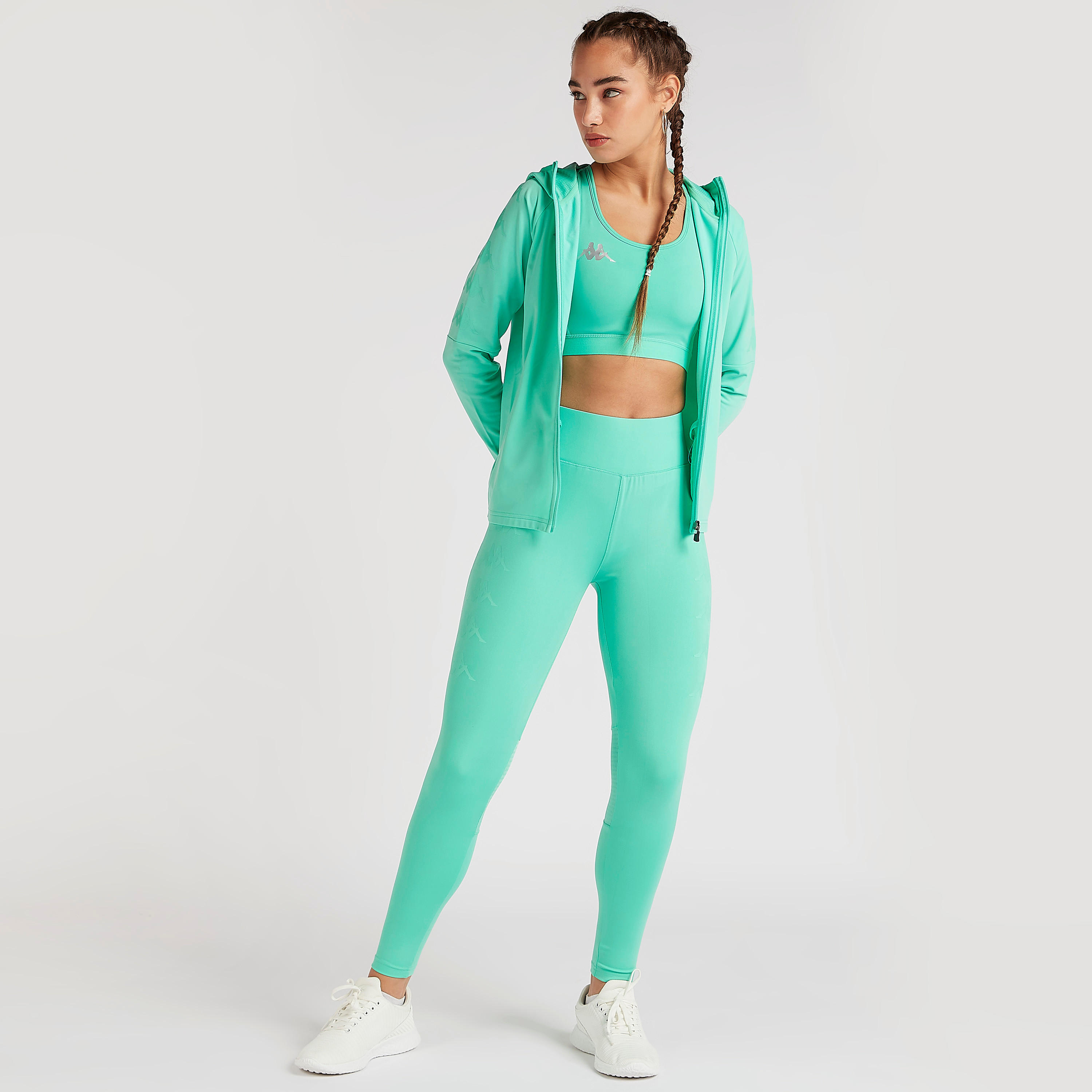 بنطلون ليقنز بطبعات وخصر مطّاطي من كابا-women-clothing-bottoms-leggings-image-2