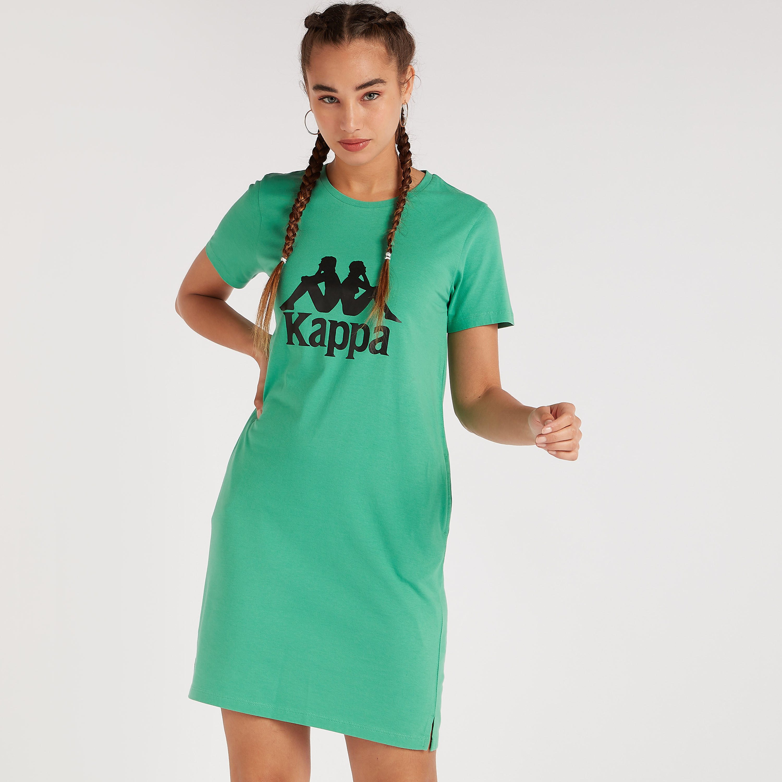 فستان تيشيرت بطبعات وأكمام قصيرة-women-clothing-sportswearandactivewear-tshirtsandvests-image-1