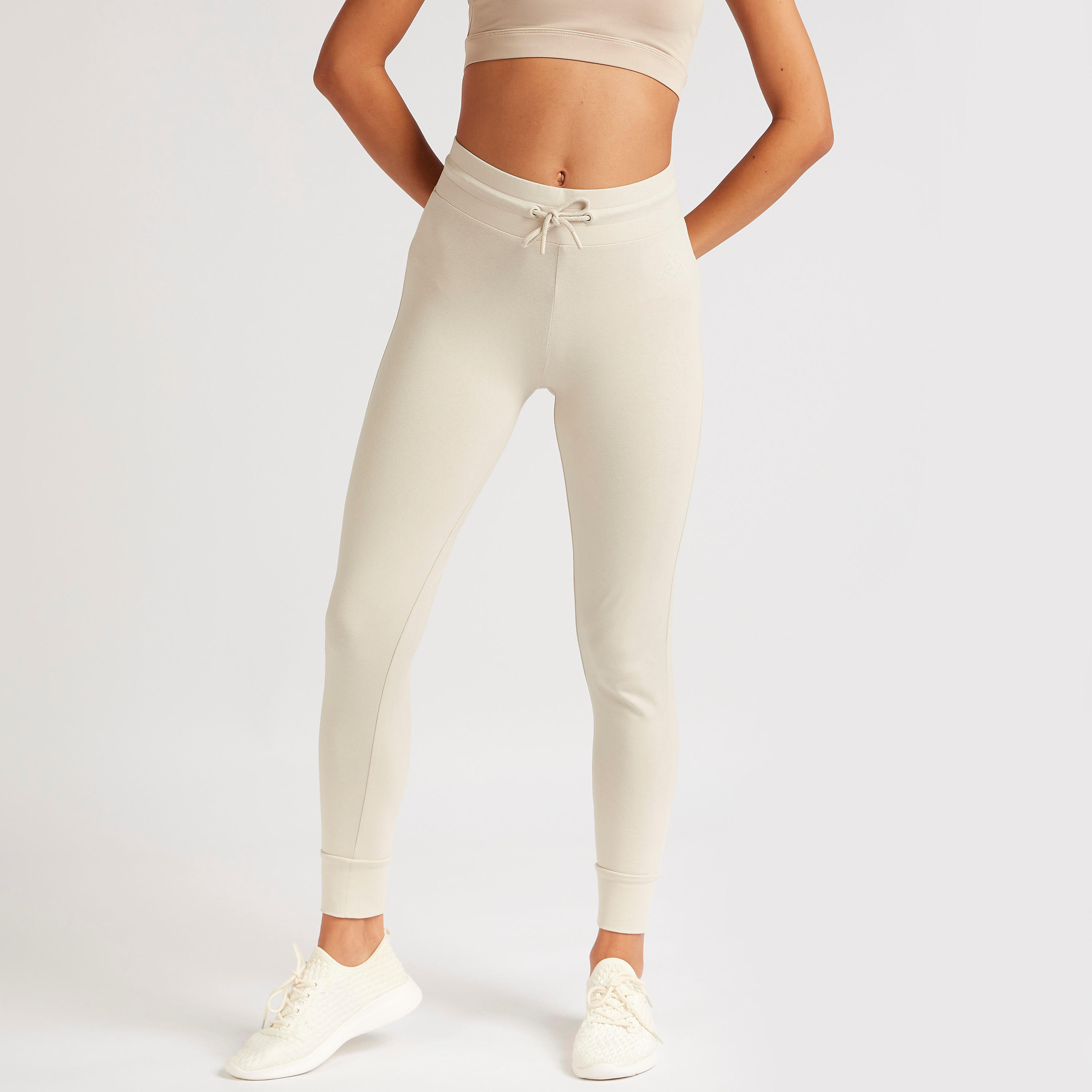 Kappa Solid Joggers with Drawstring Closure-women-clothing-bottoms-joggers-image-5
