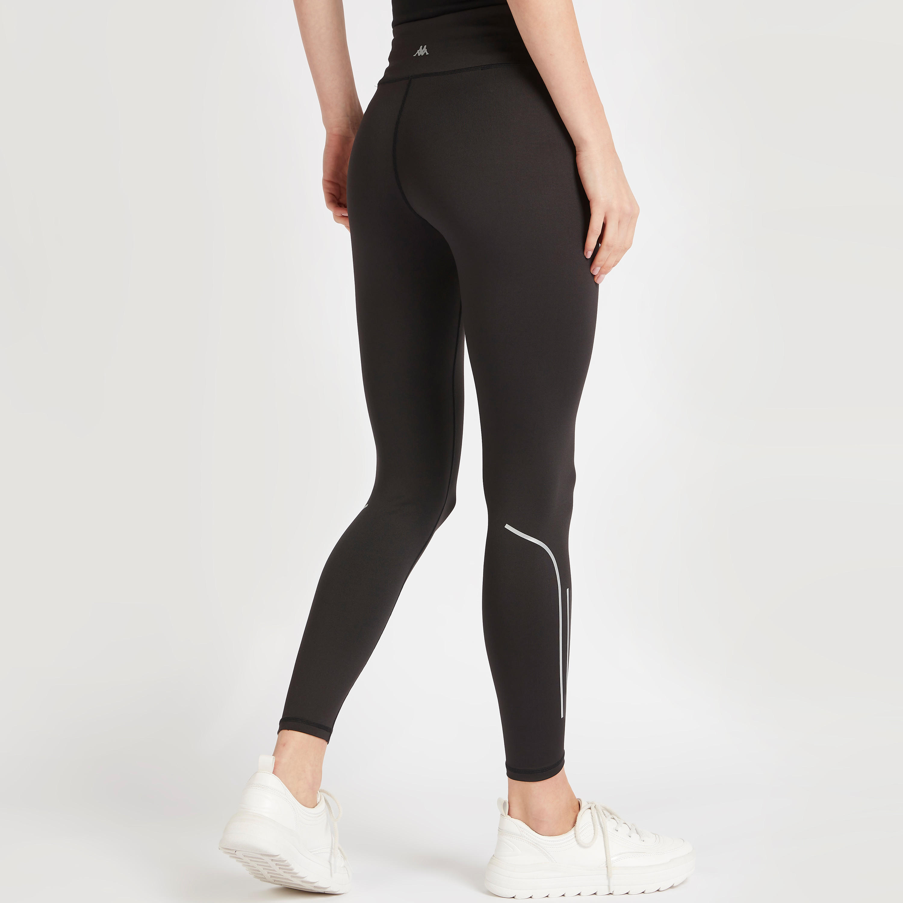 Kappa Plain Leggings with Elasticated Waistband-women-clothing-bottoms-leggings-image-4