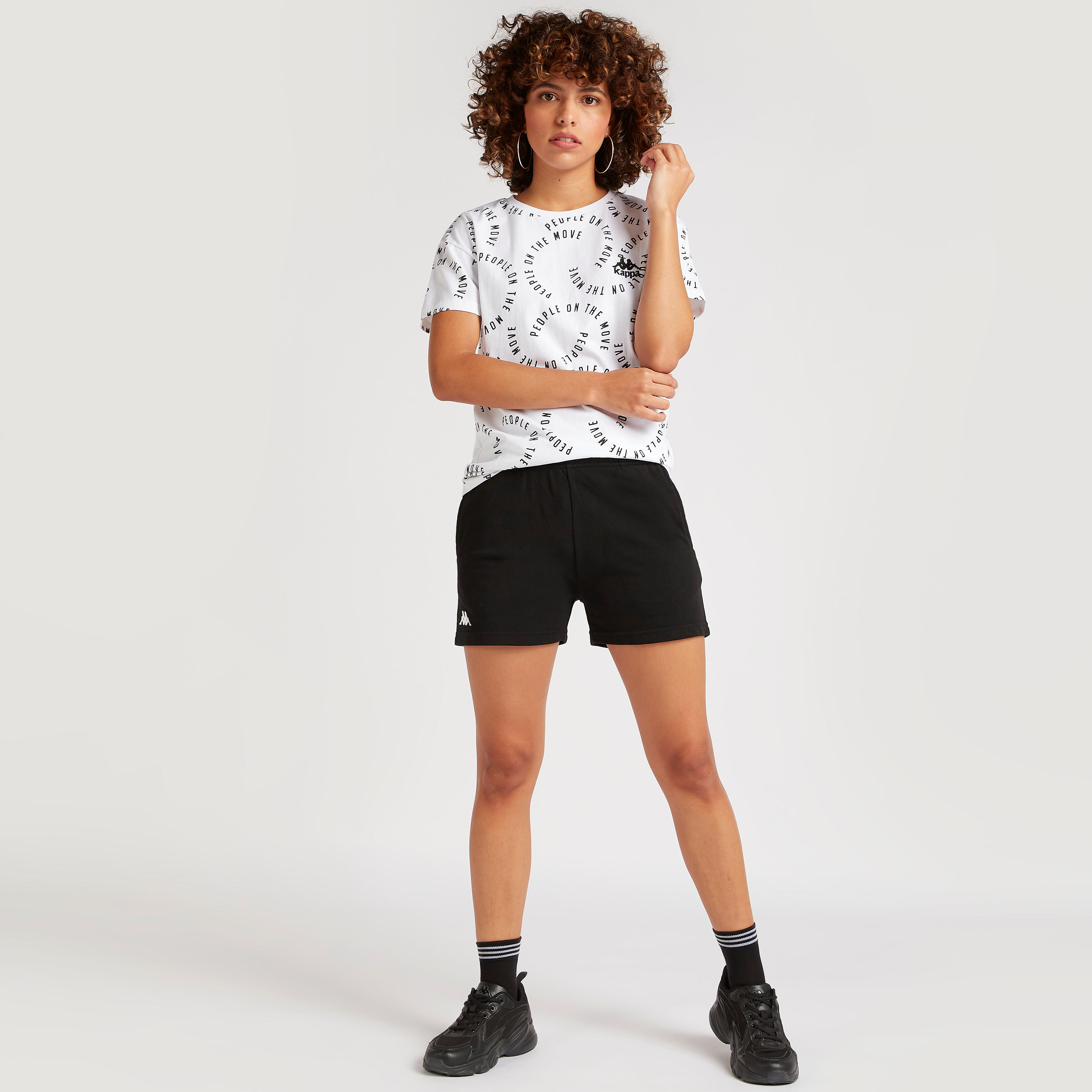تيشيرت بأكمام قصيرة وطبعات من كابا-women-clothing-sportswearandactivewear-tshirtsandvests-image-2