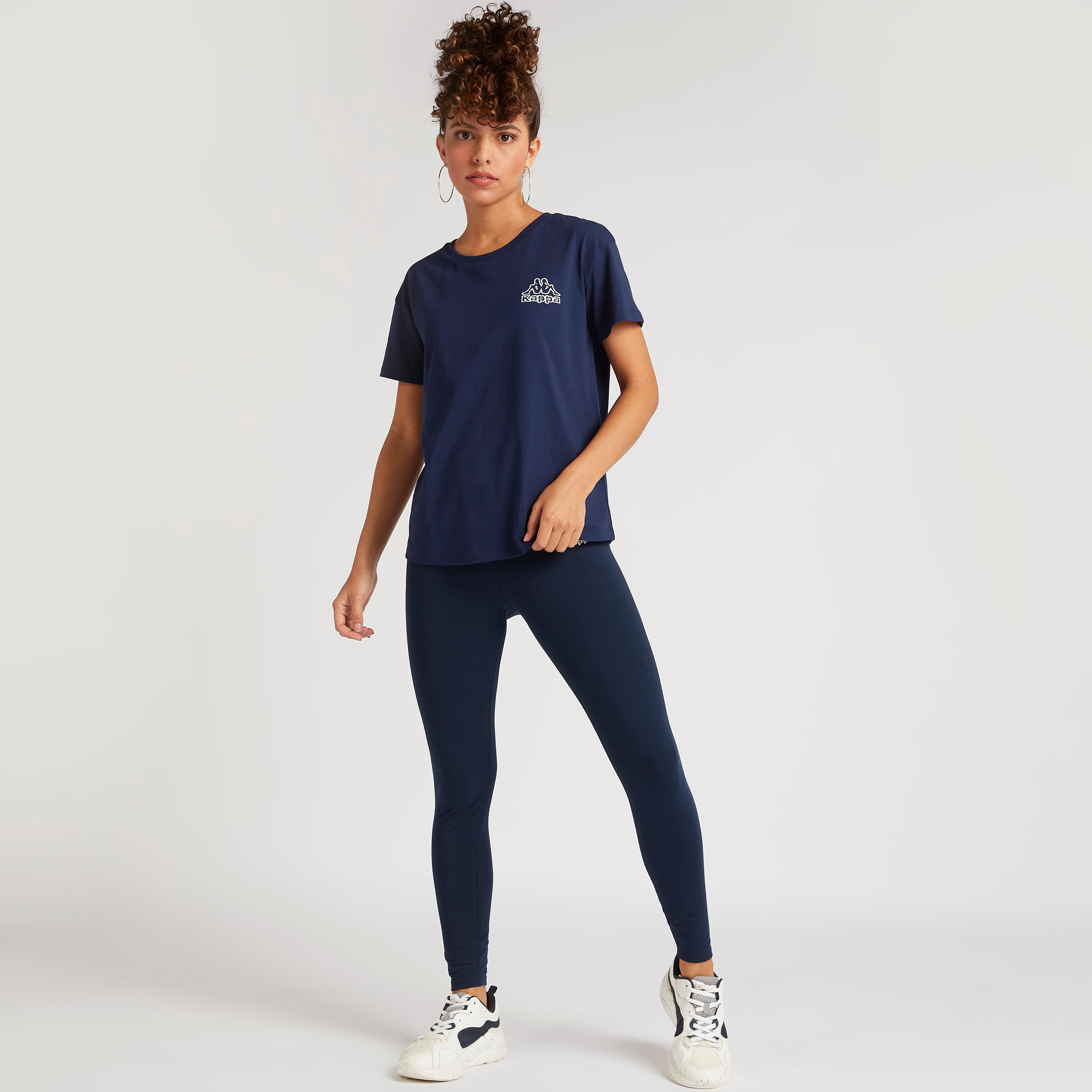 Kappa Logo Print Leggings-women-clothing-bottoms-leggings-image-5