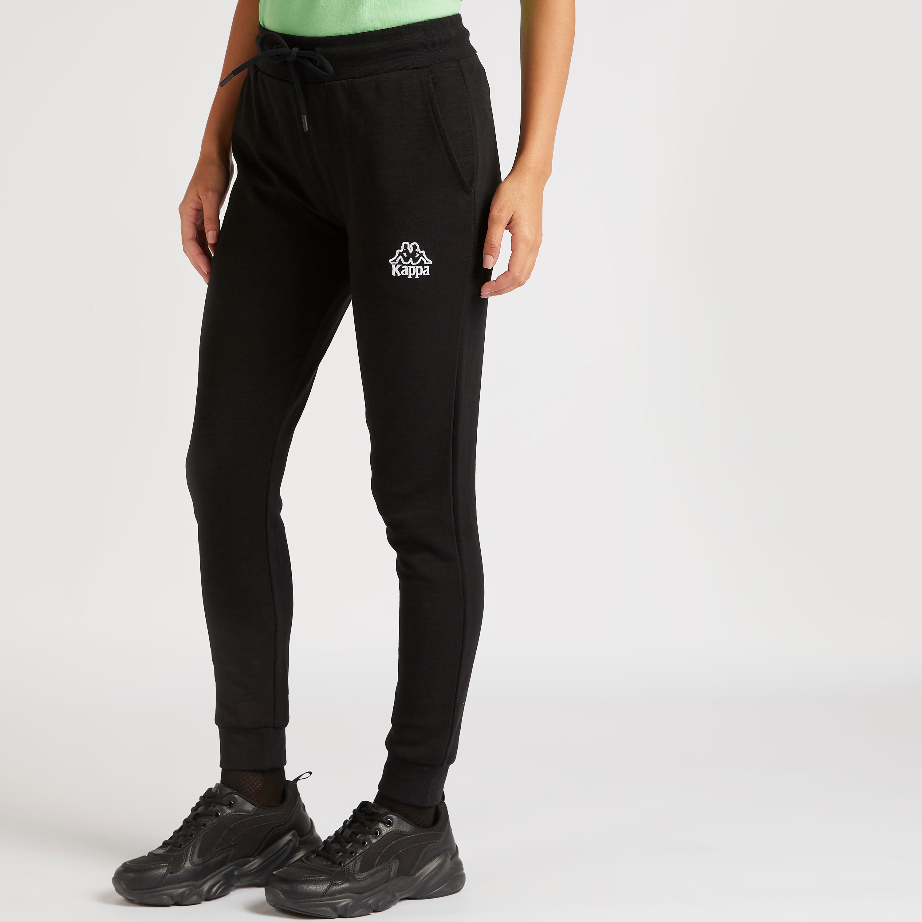 Kappa Logo Print Joggers-women-clothing-bottoms-joggers-image-5