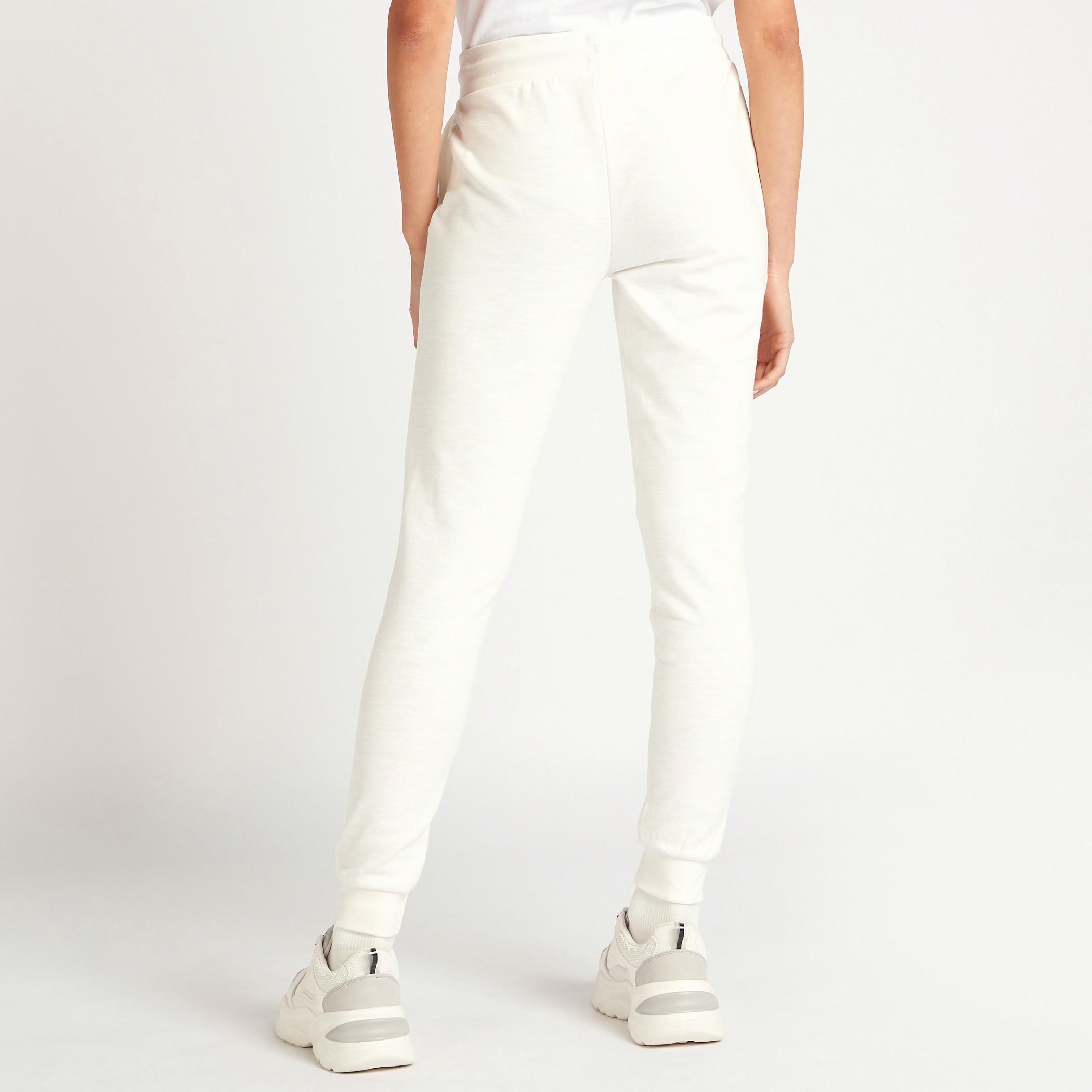 Kappa Logo Detailed Joggers with Drawstring Closure-women-clothing-bottoms-joggers-image-4