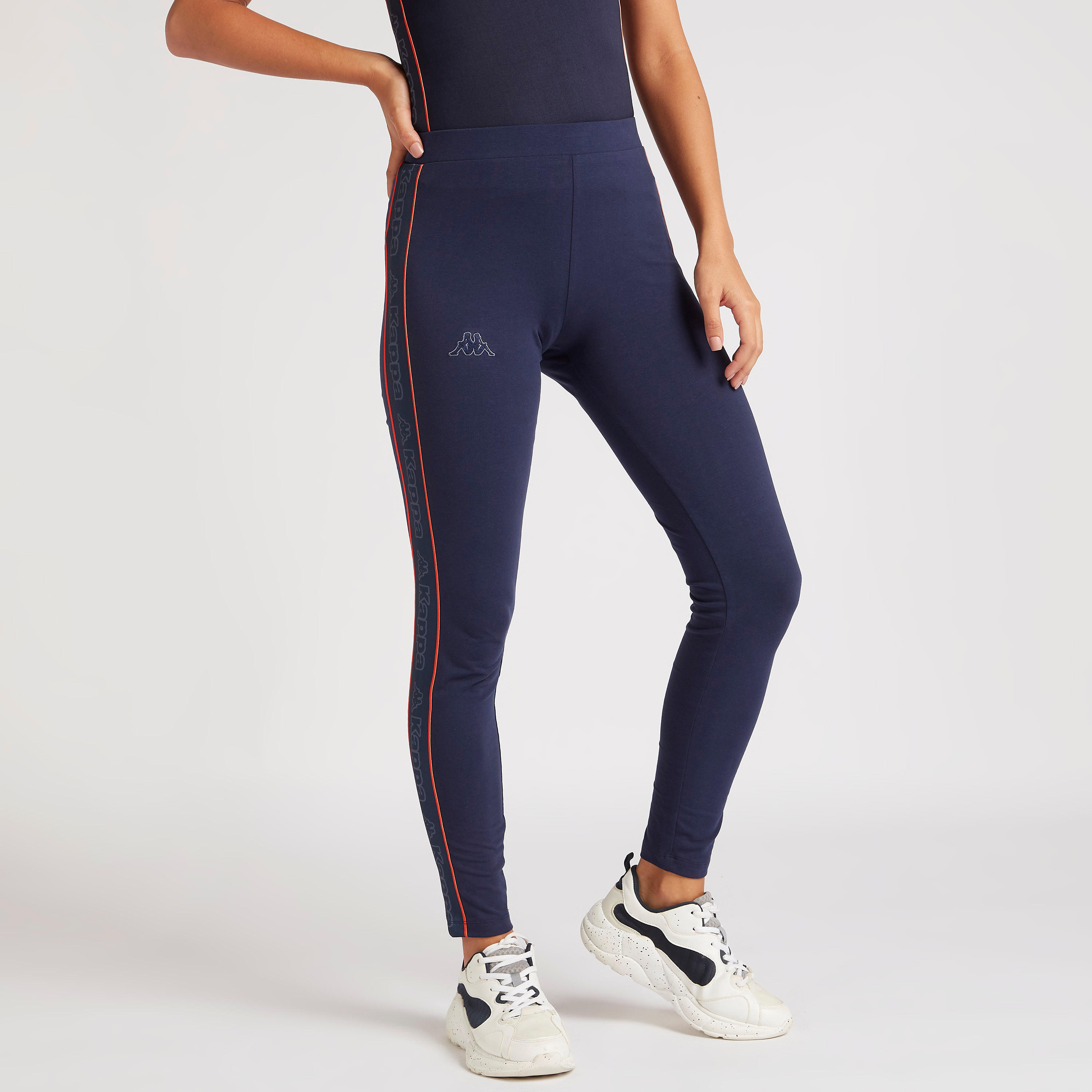 Kappa Leggings with Tape Detail-women-clothing-bottoms-leggings-image-1