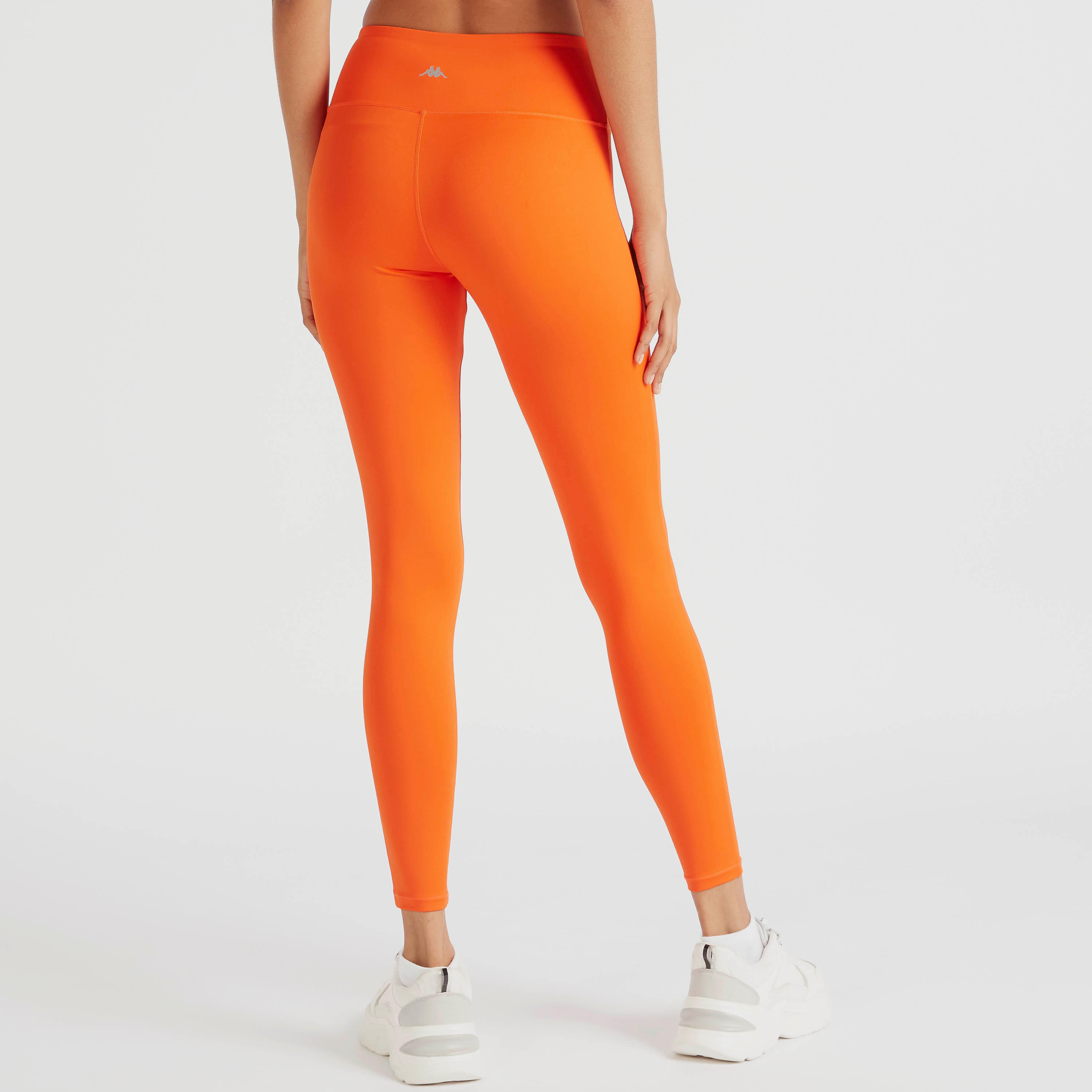 Kappa Solid Leggings with Elasticated Waistband-women-clothing-bottoms-leggings-image-4